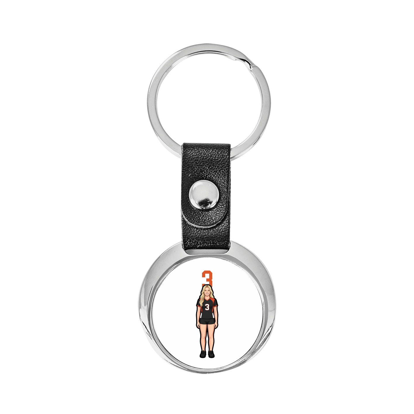 Key Chain — Number Top in Classic