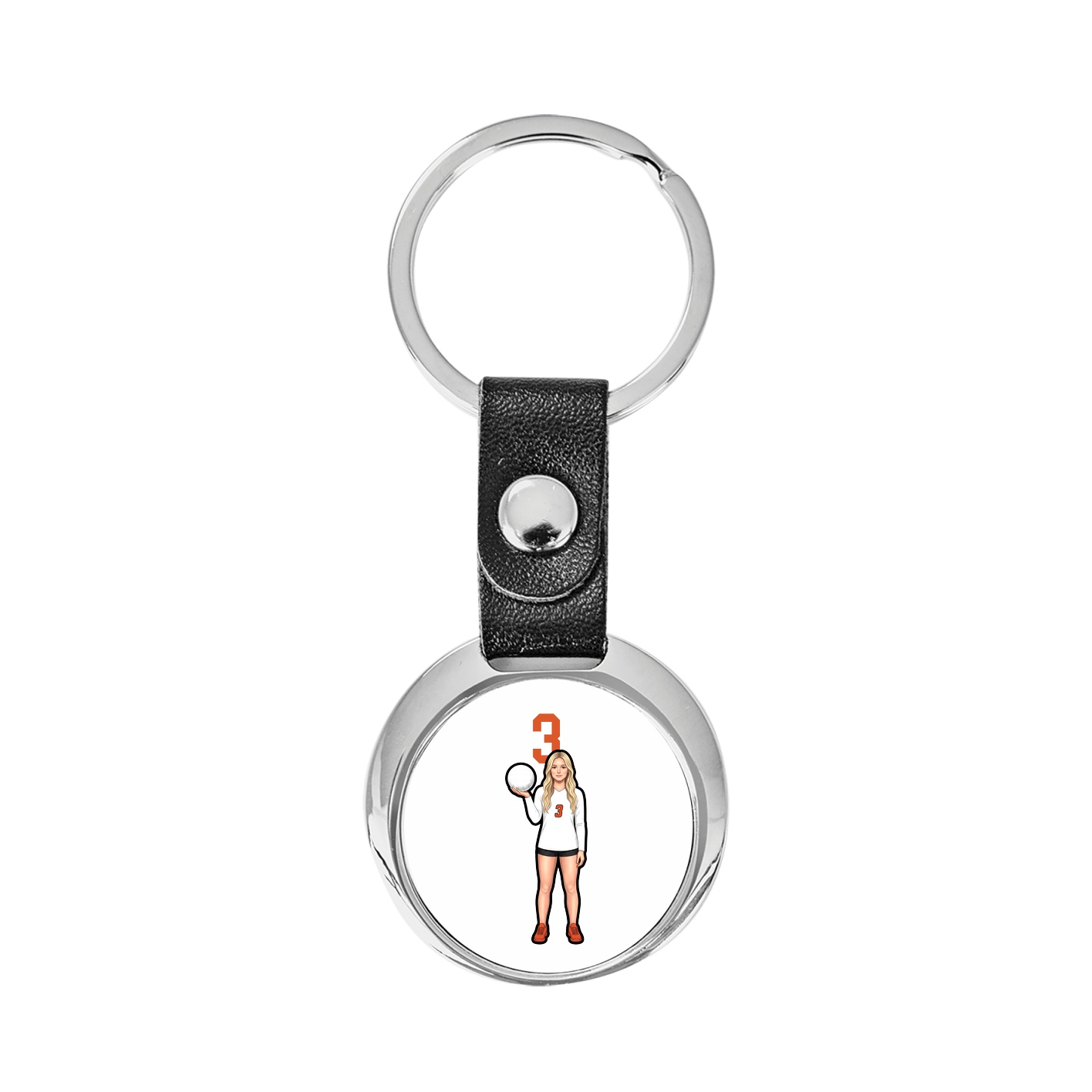 Key Chain — Number Top in Classic
