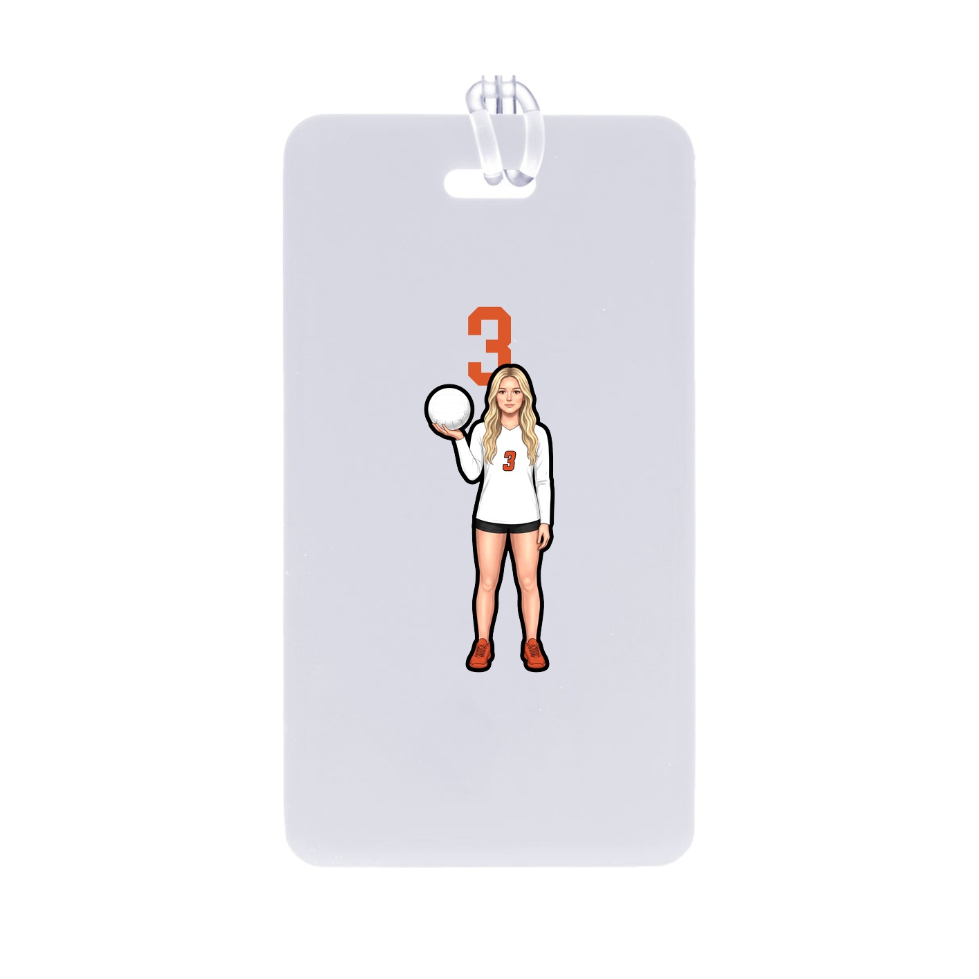 Bag Tag — Number Top in Classic