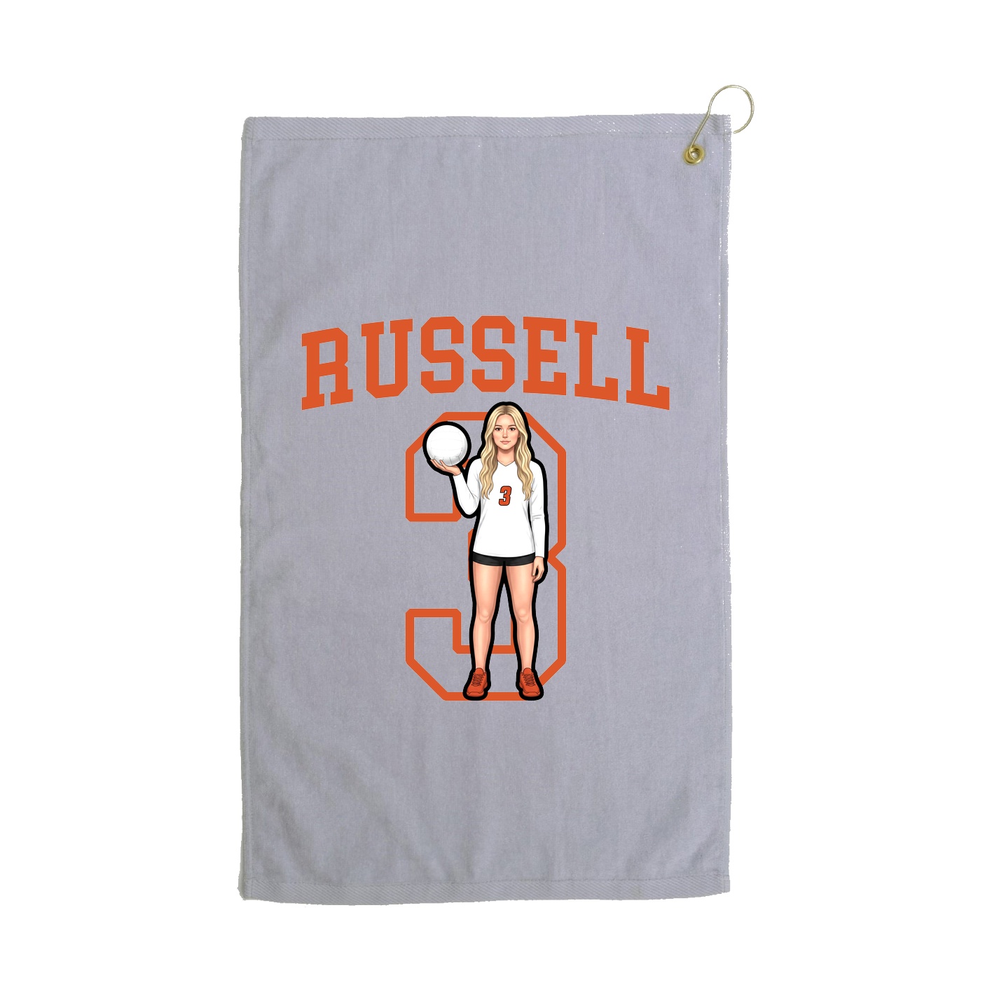 Golf Towel — Shirsey in Grey