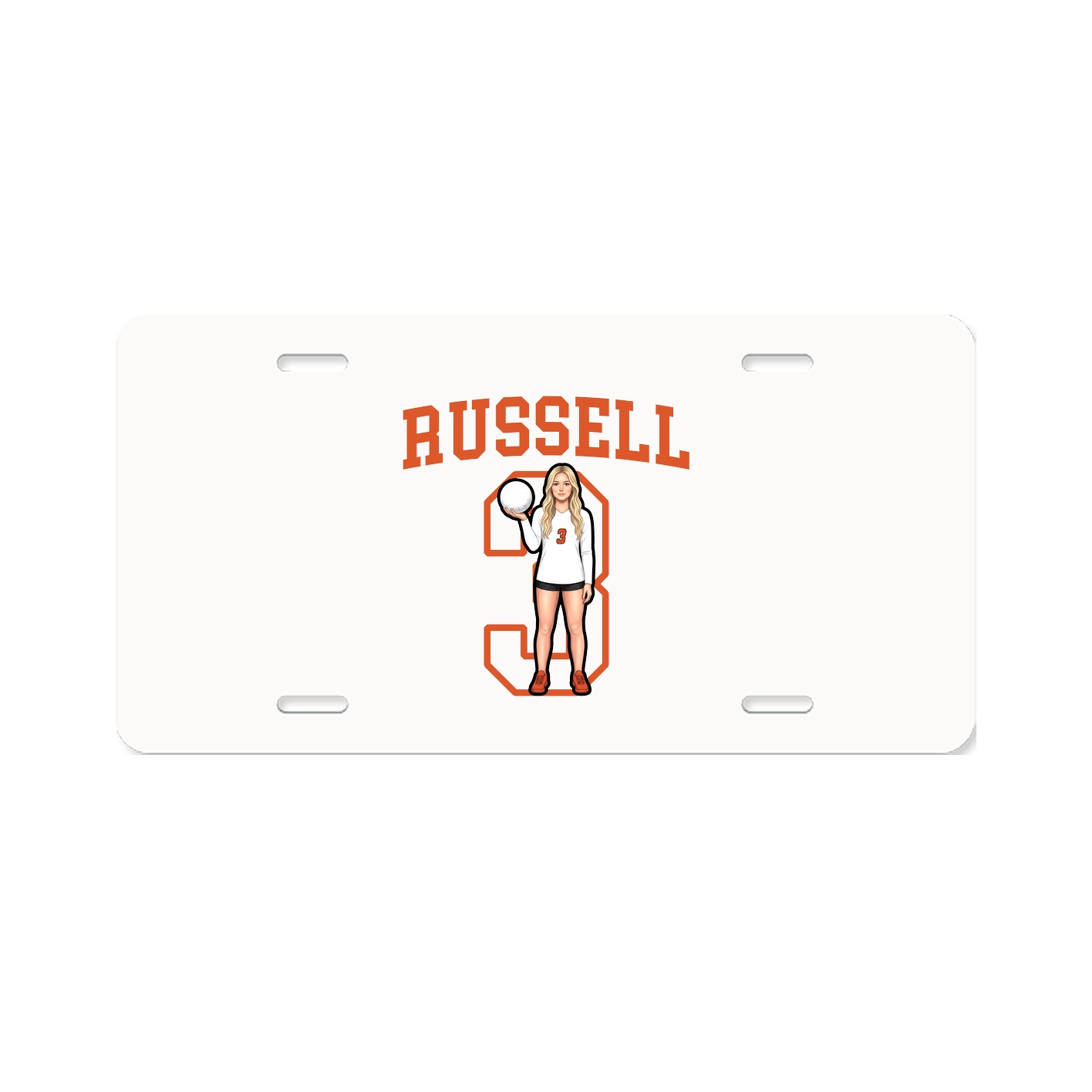 License Plate — Shirsey in Classic