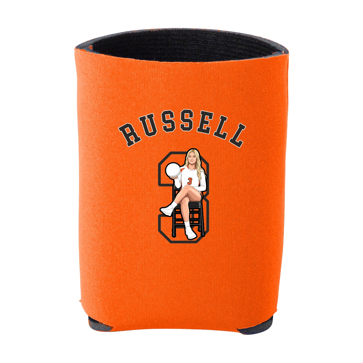 Can Holder — Shirsey Arch in Orange
