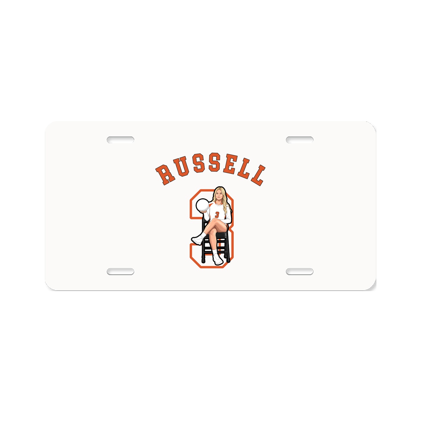 License Plate — Shirsey Arch in Classic