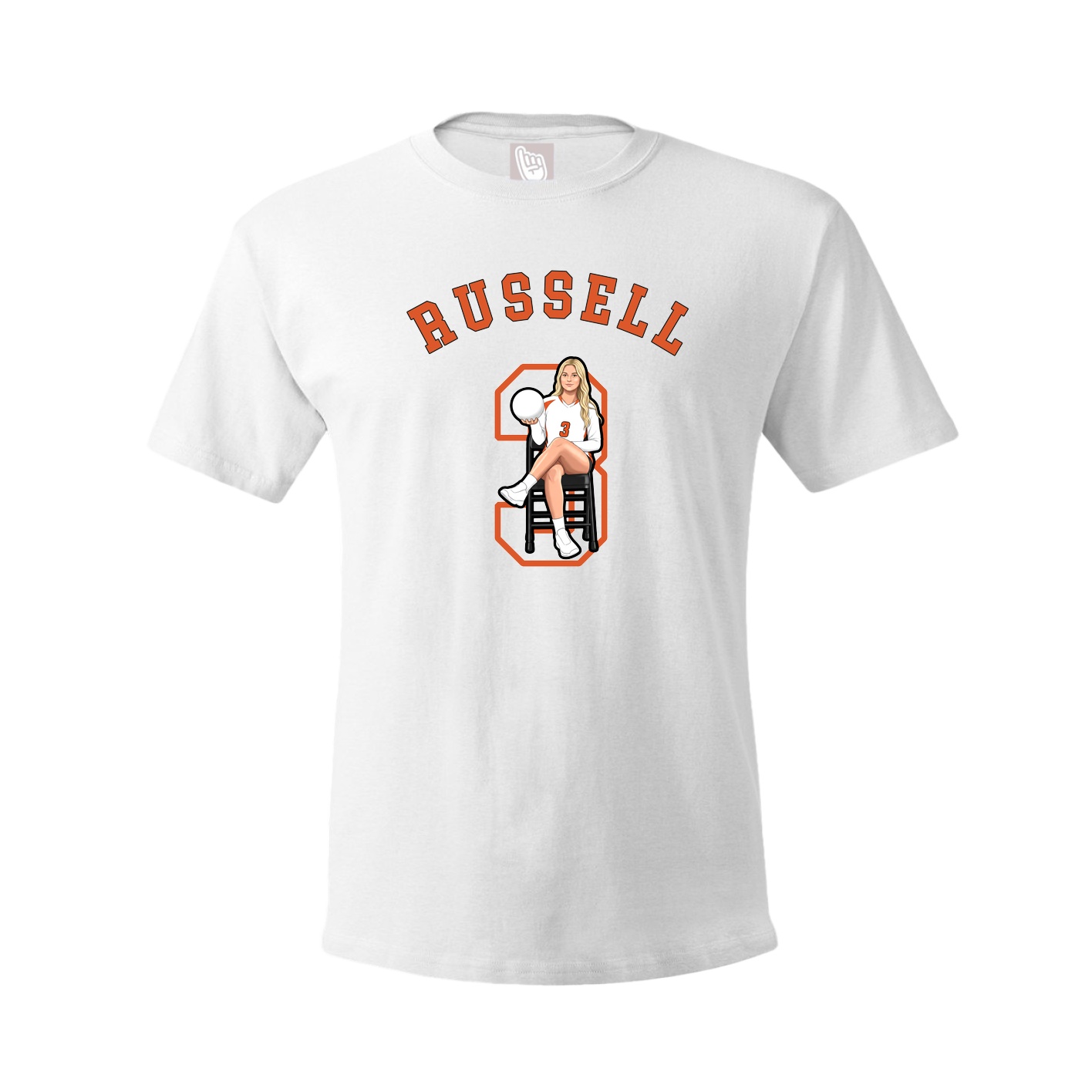 Tee — Shirsey Arch in White