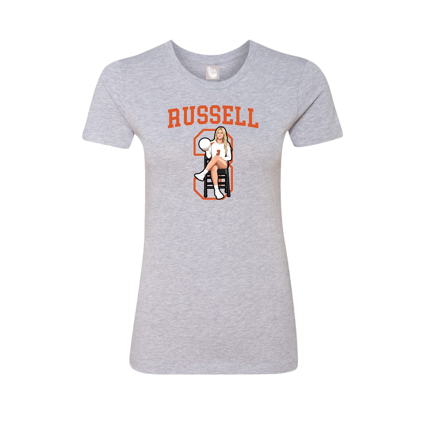 Womens Tee — Shirsey in Grey