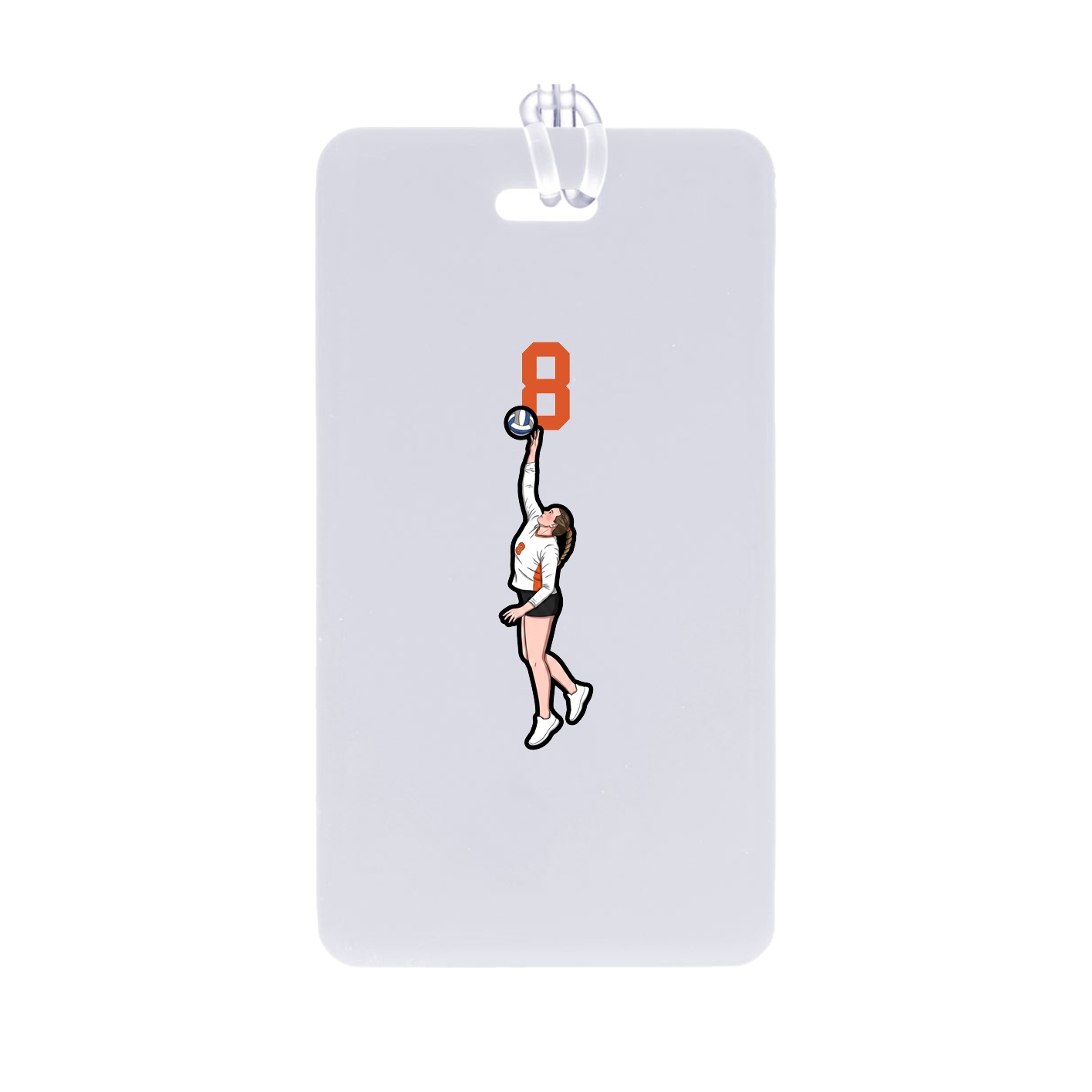 Bag Tag — Number Top in Classic