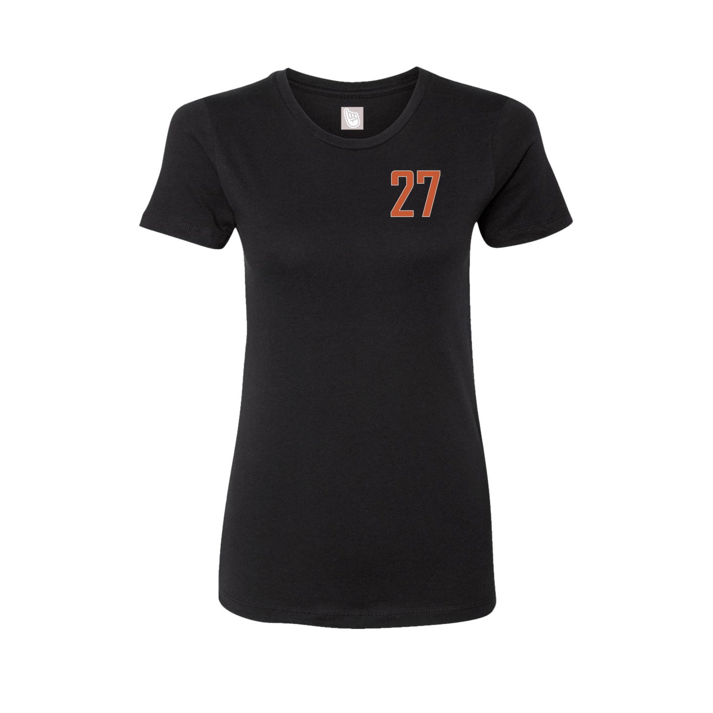 Womens Tee — Front Shirsy in Black