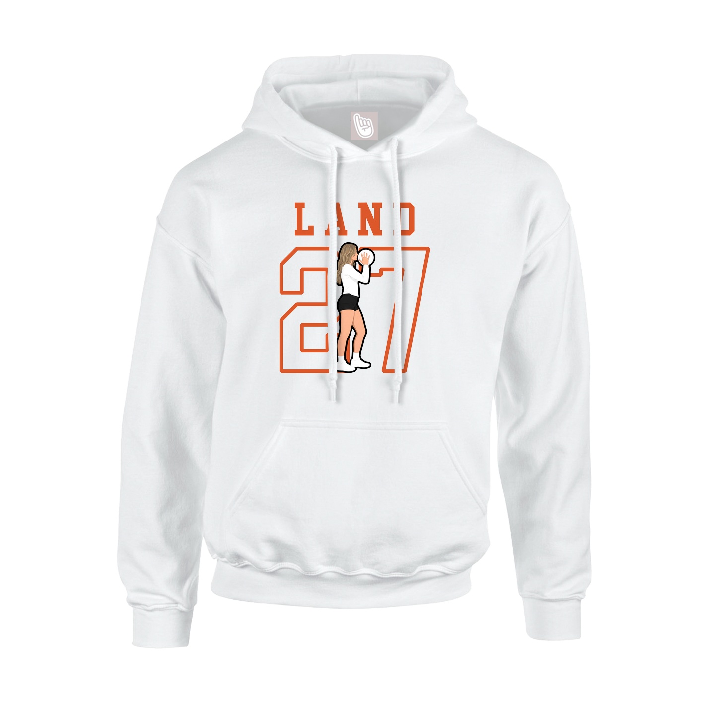 Youth Hoodie — Shirsey in White