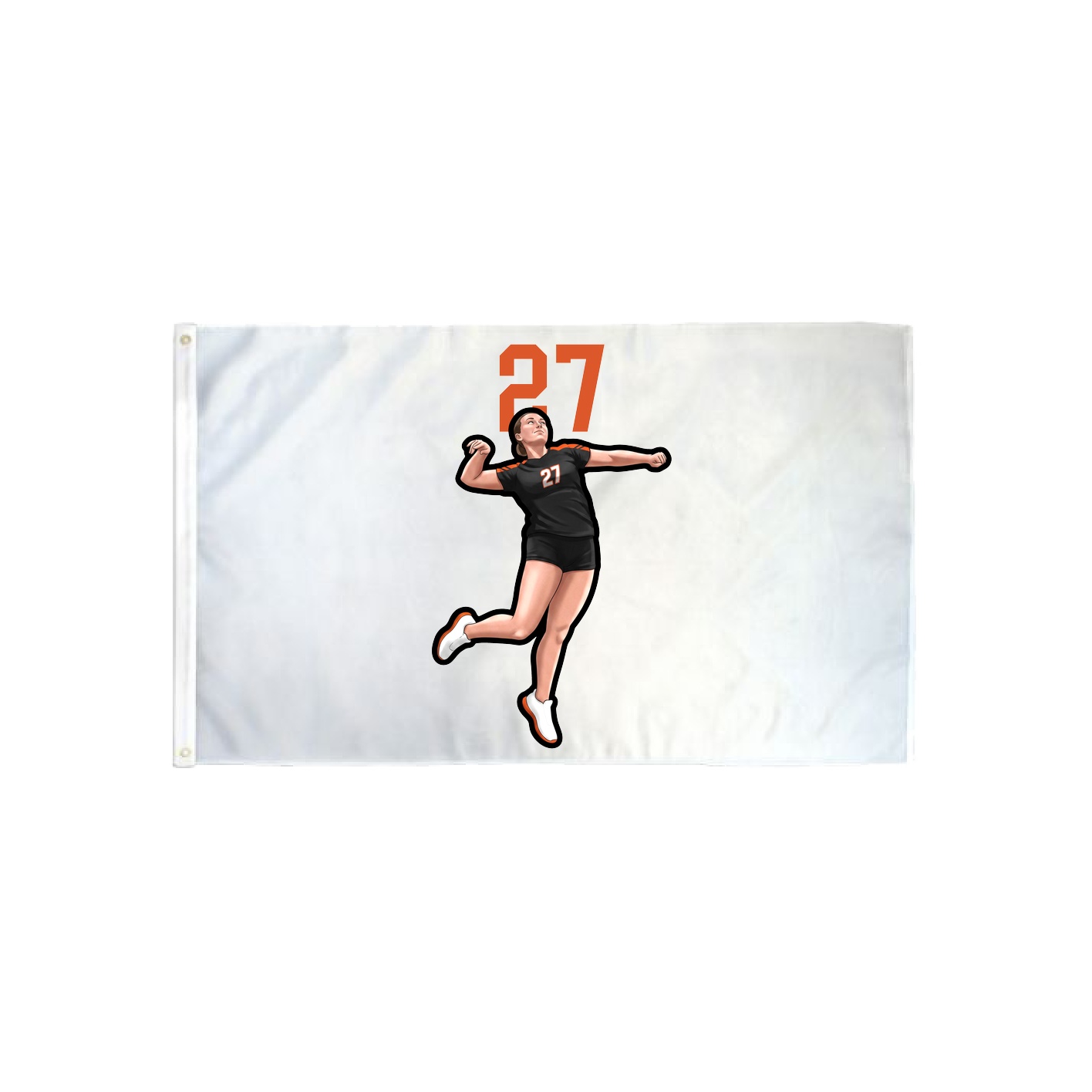 3x5 Flag — Number Top in Classic