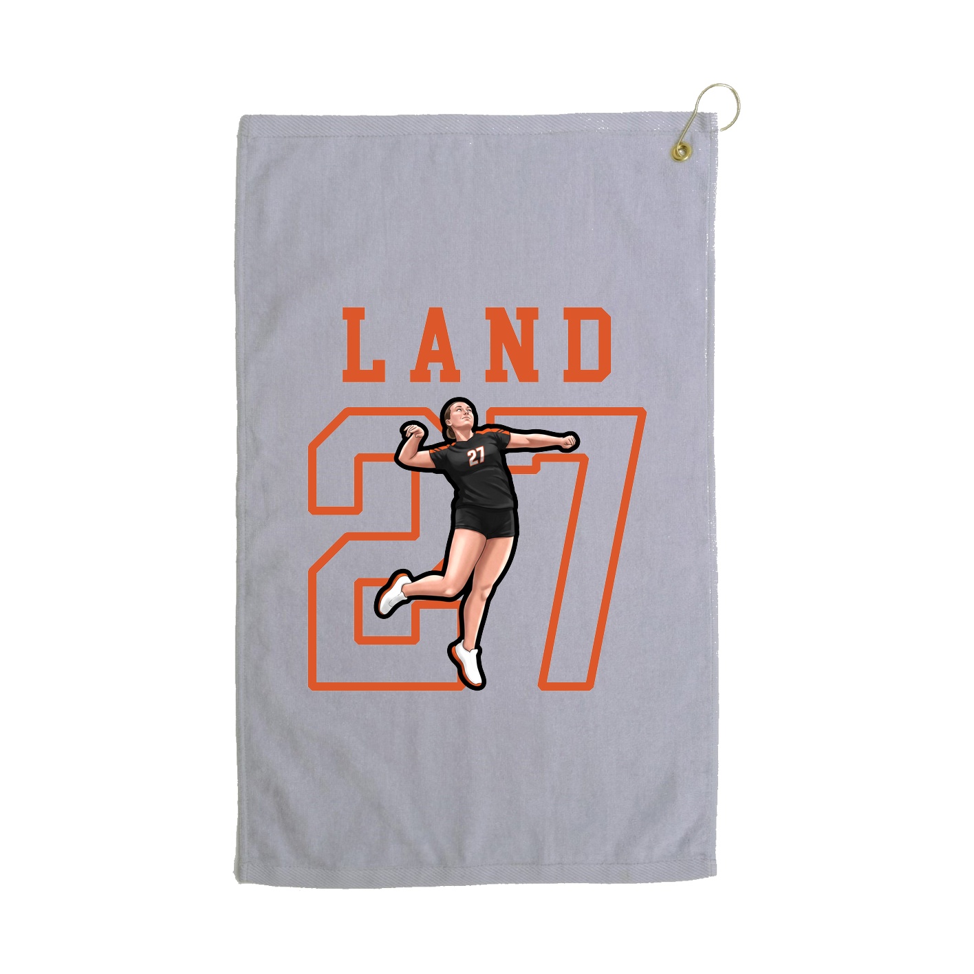 Golf Towel — Shirsey in Grey