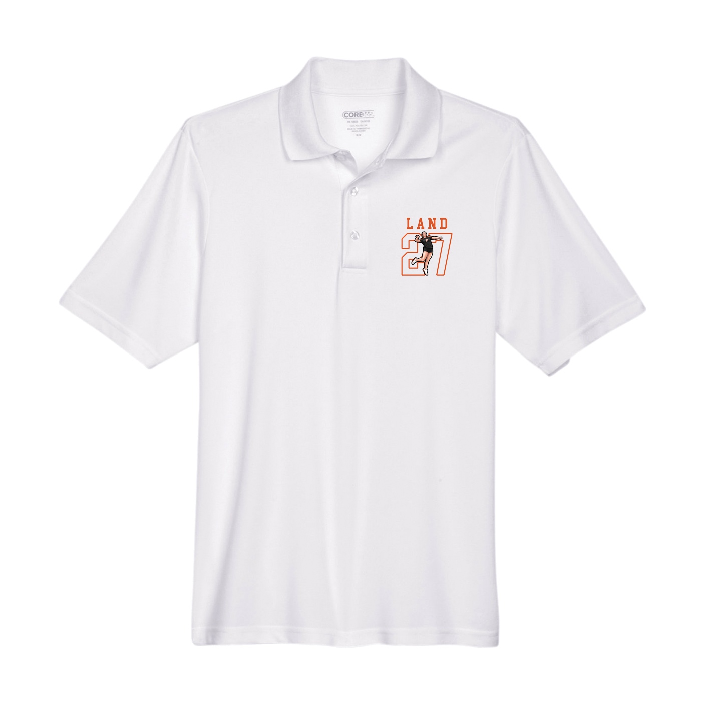 Performance Polo — Shirsey in White