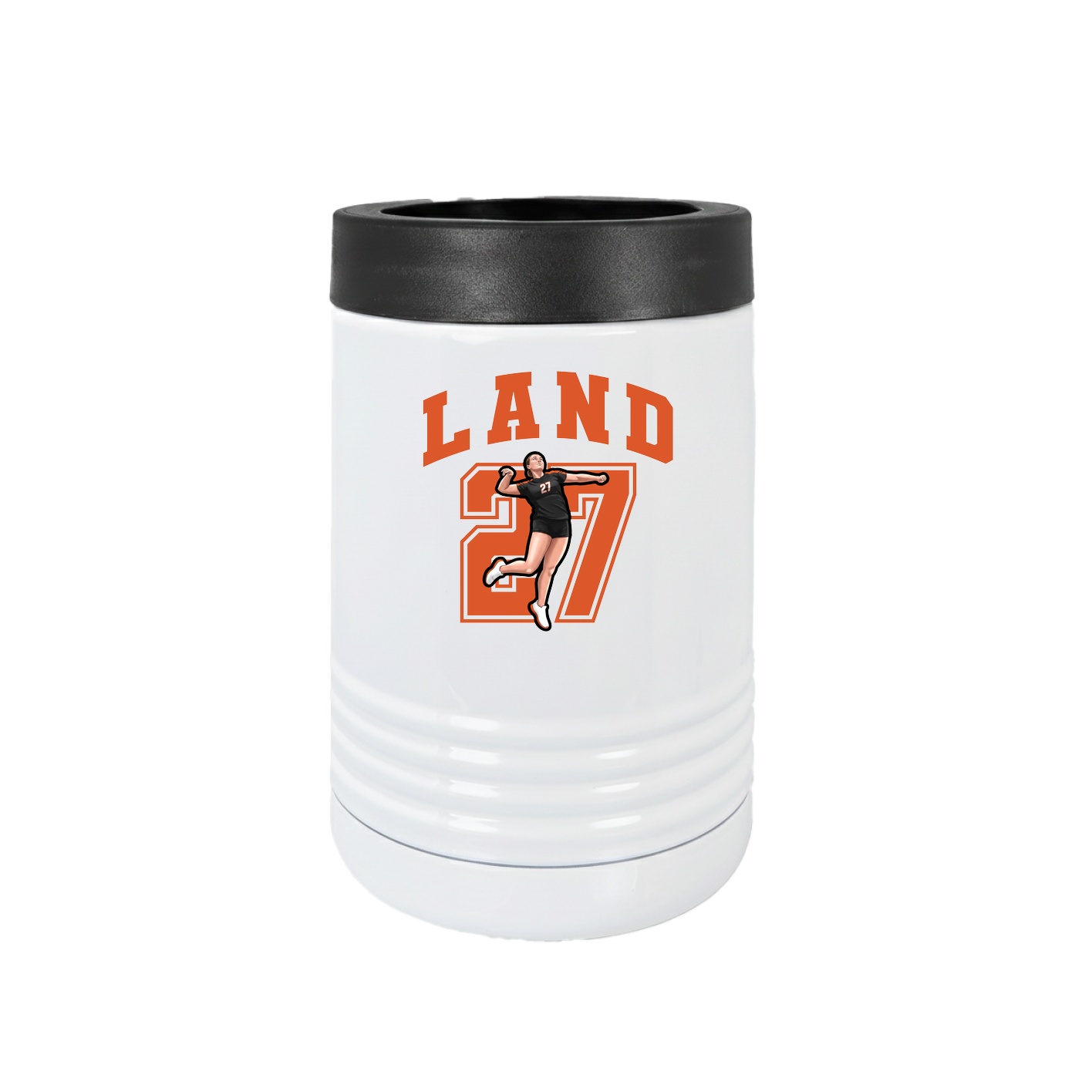 Beverage Holder — Number in White