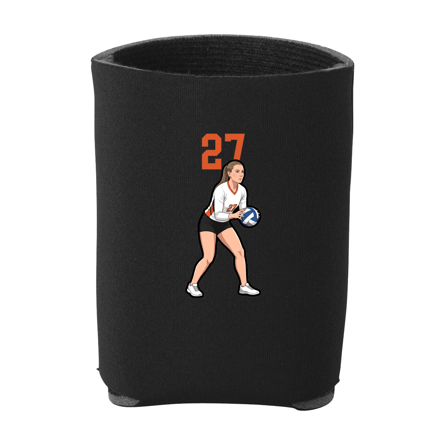 Can Holder — Number Top in Black