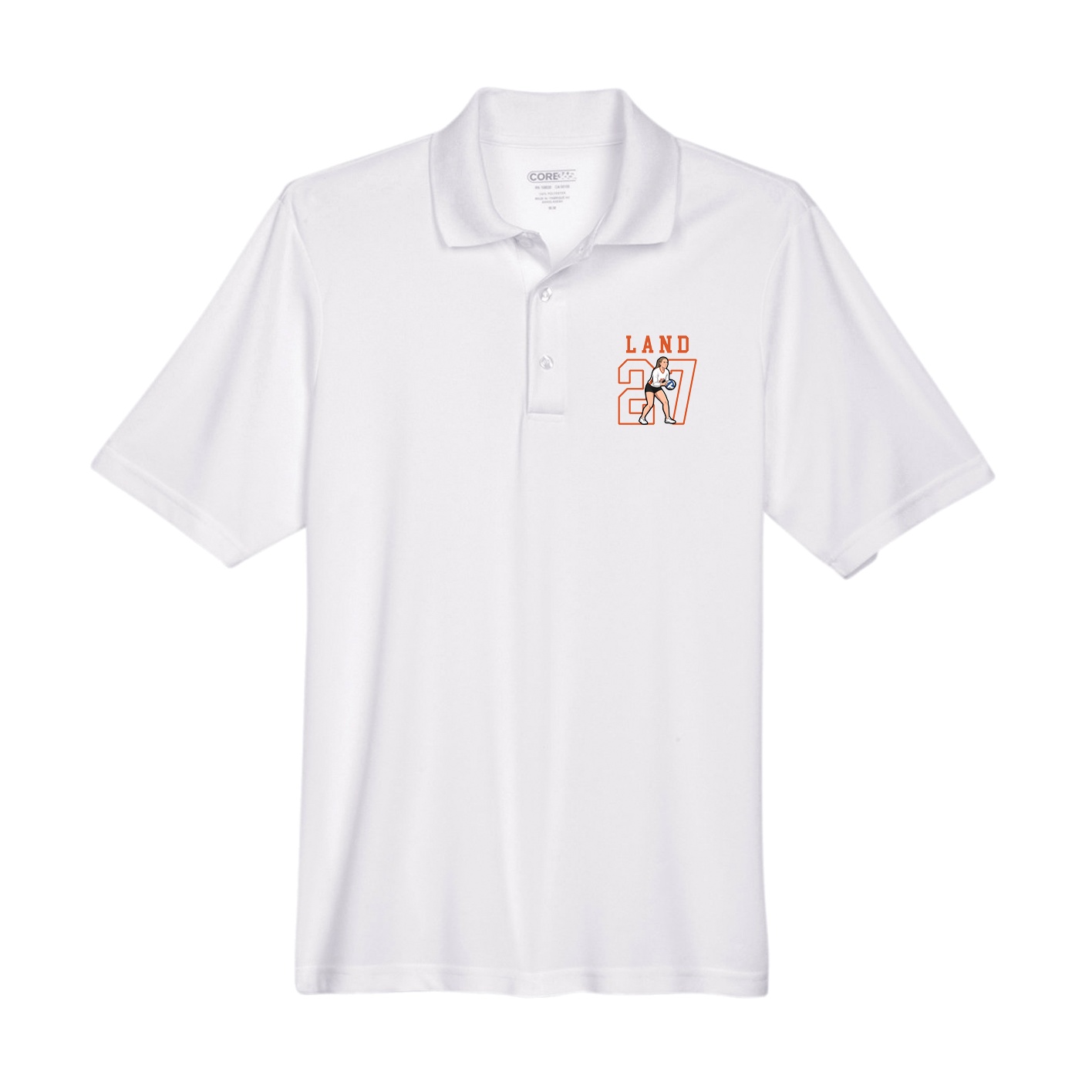 Performance Polo — Shirsey in White
