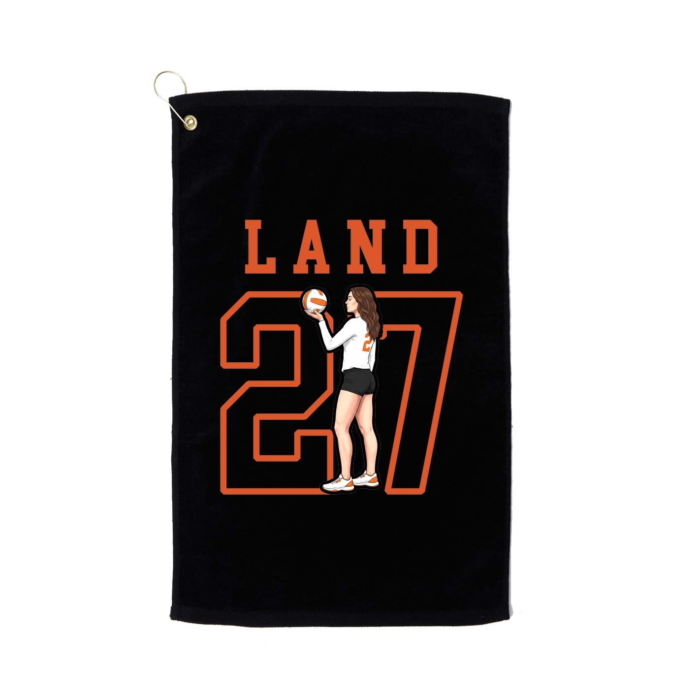 Golf Towel — Shirsey in Black