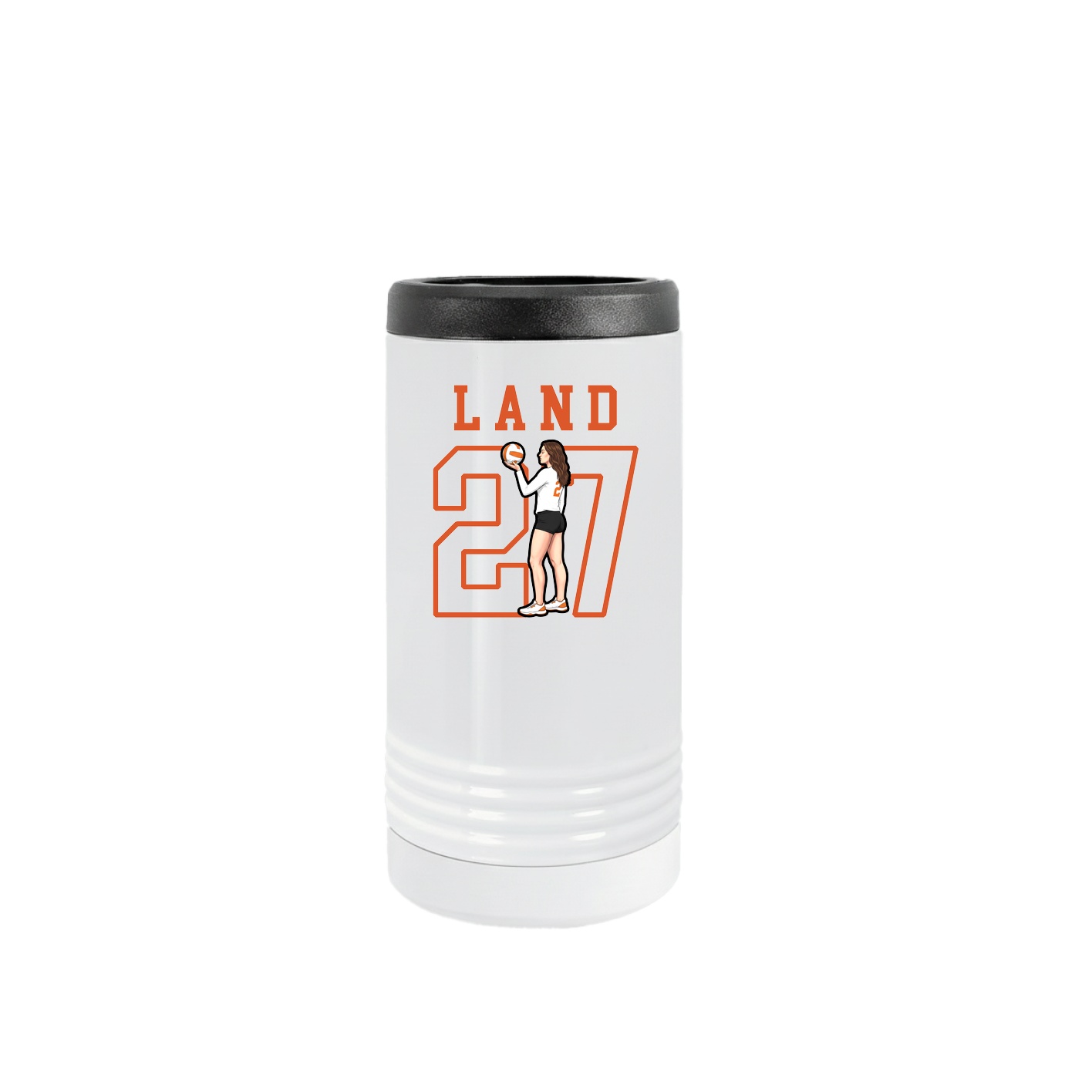 Slim Beverage Holder — Shirsey in White