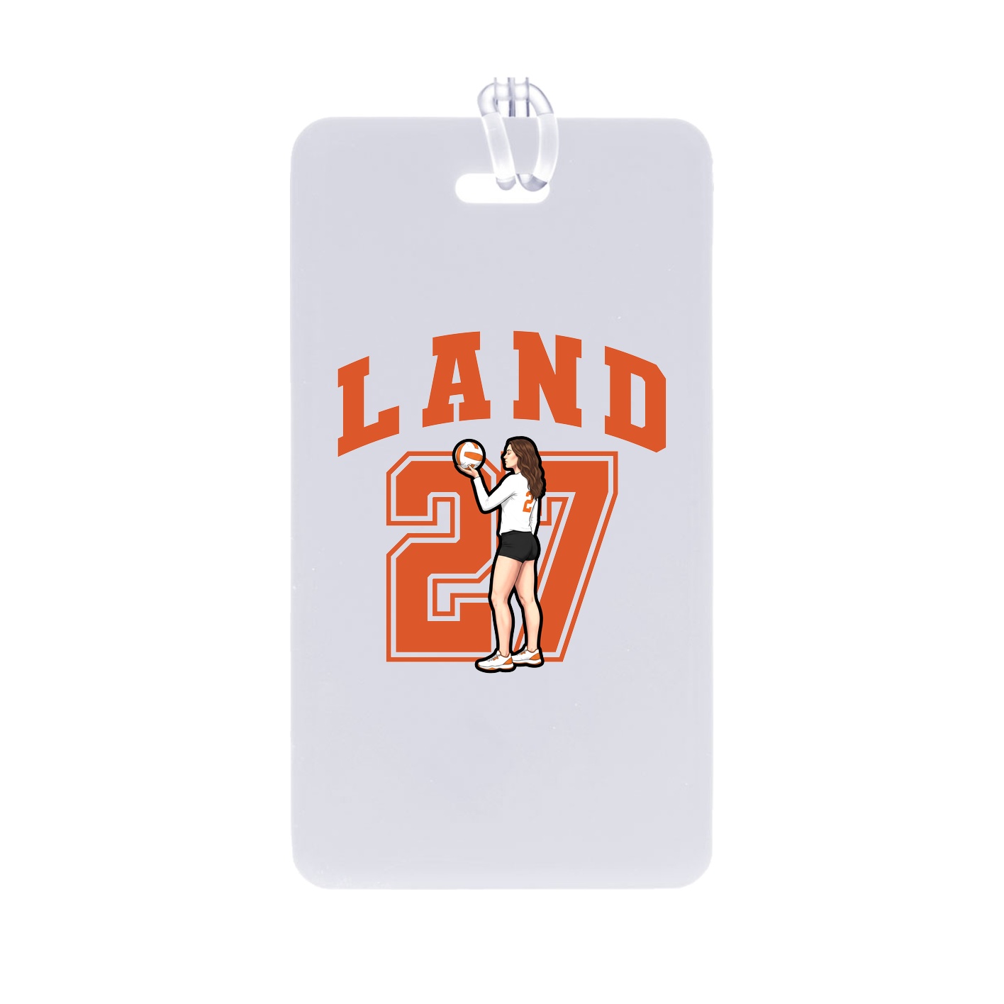 Bag Tag — Number in Classic