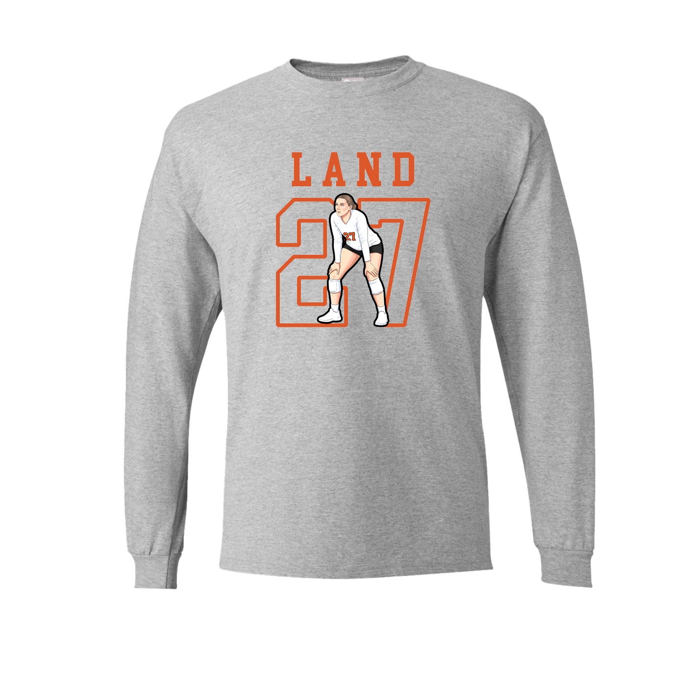 Long Sleeve Tee — Shirsey in Grey