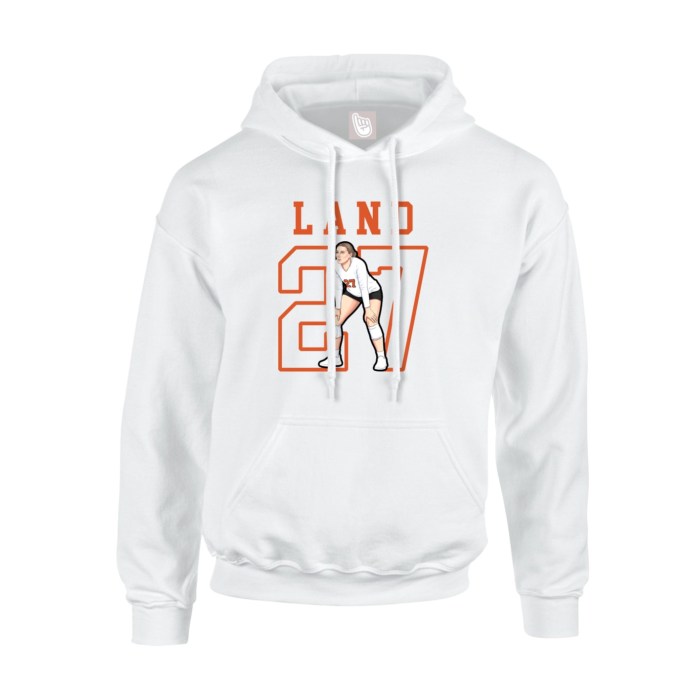 Youth Hoodie — Shirsey in White