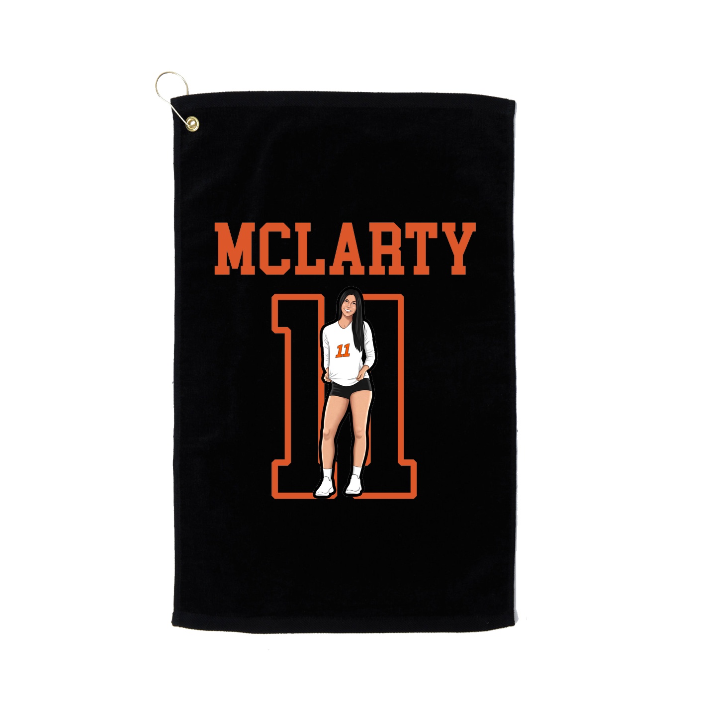 Golf Towel — Shirsey in Black