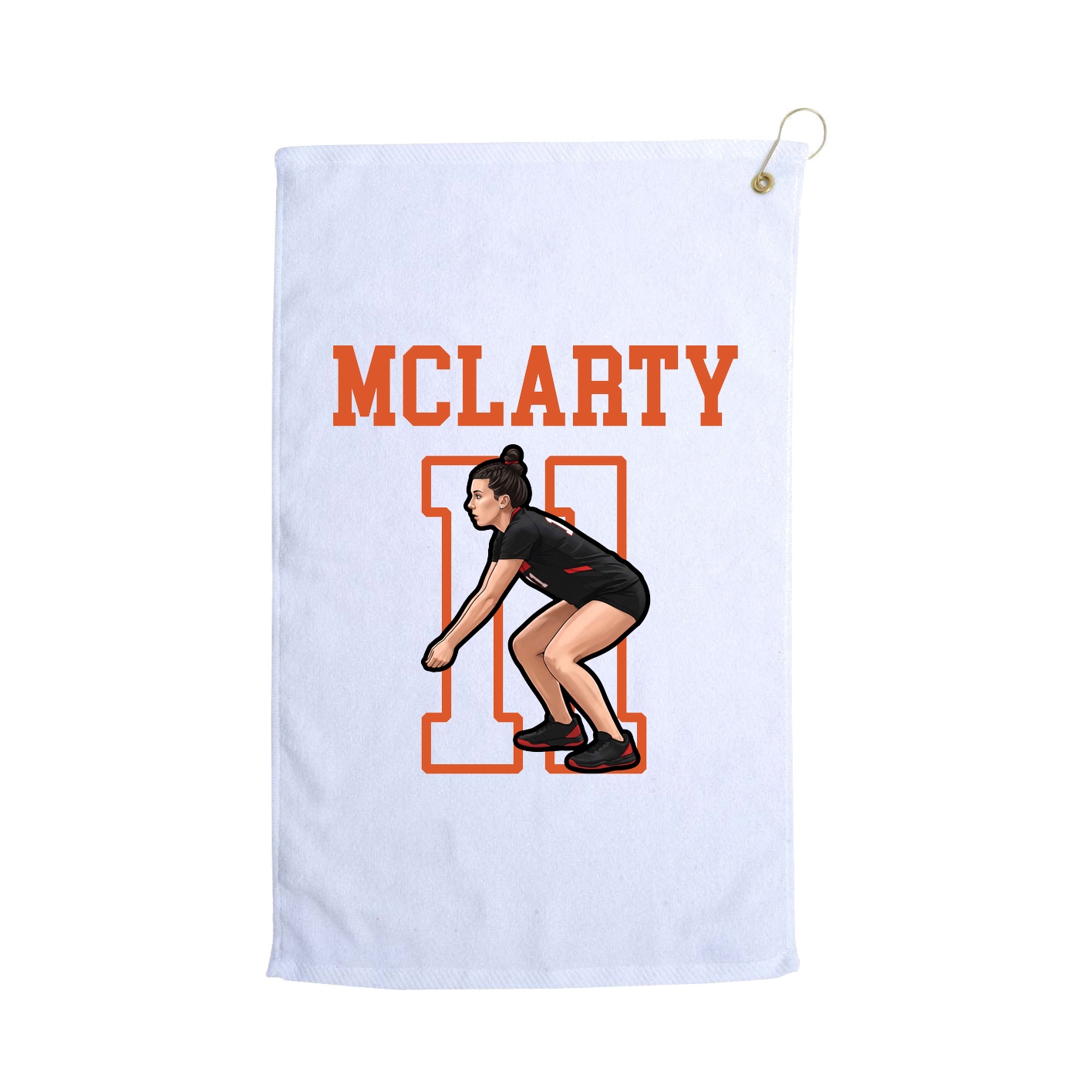 Golf Towel — Shirsey in White