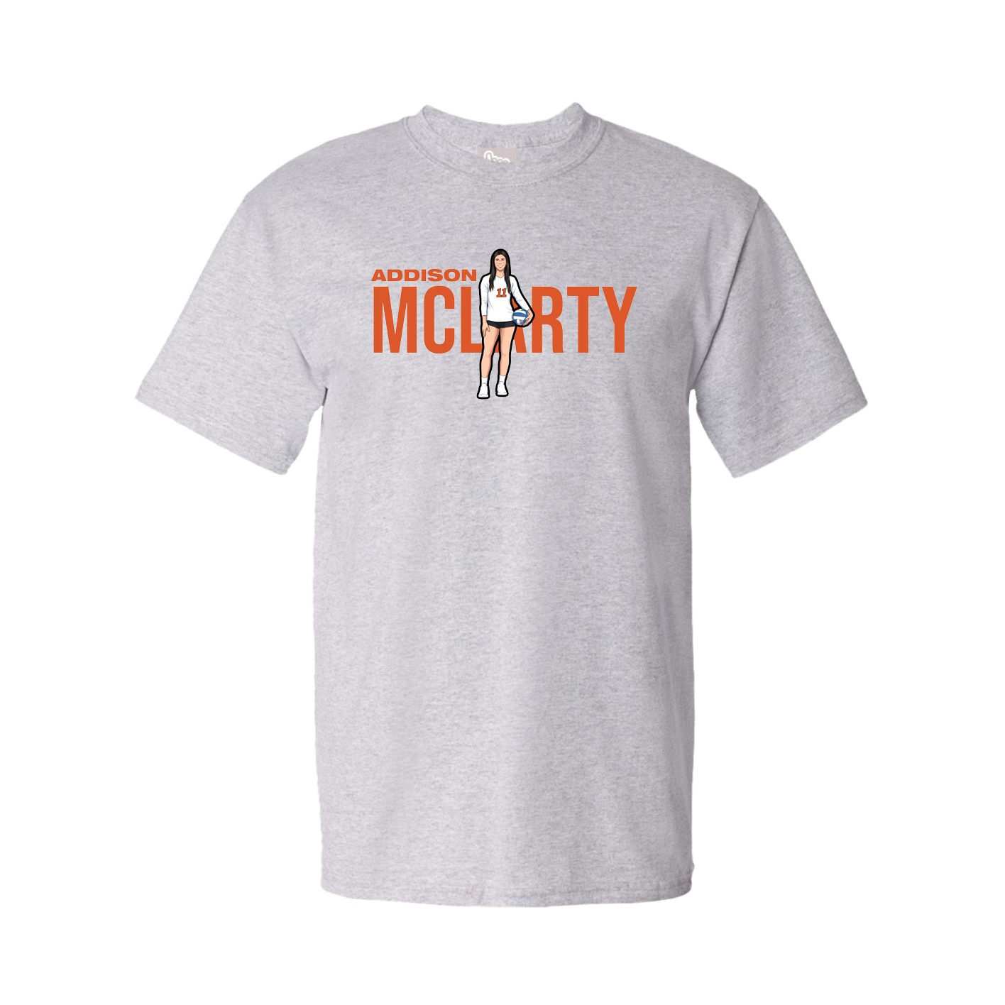 Tee — Player Name in Grey