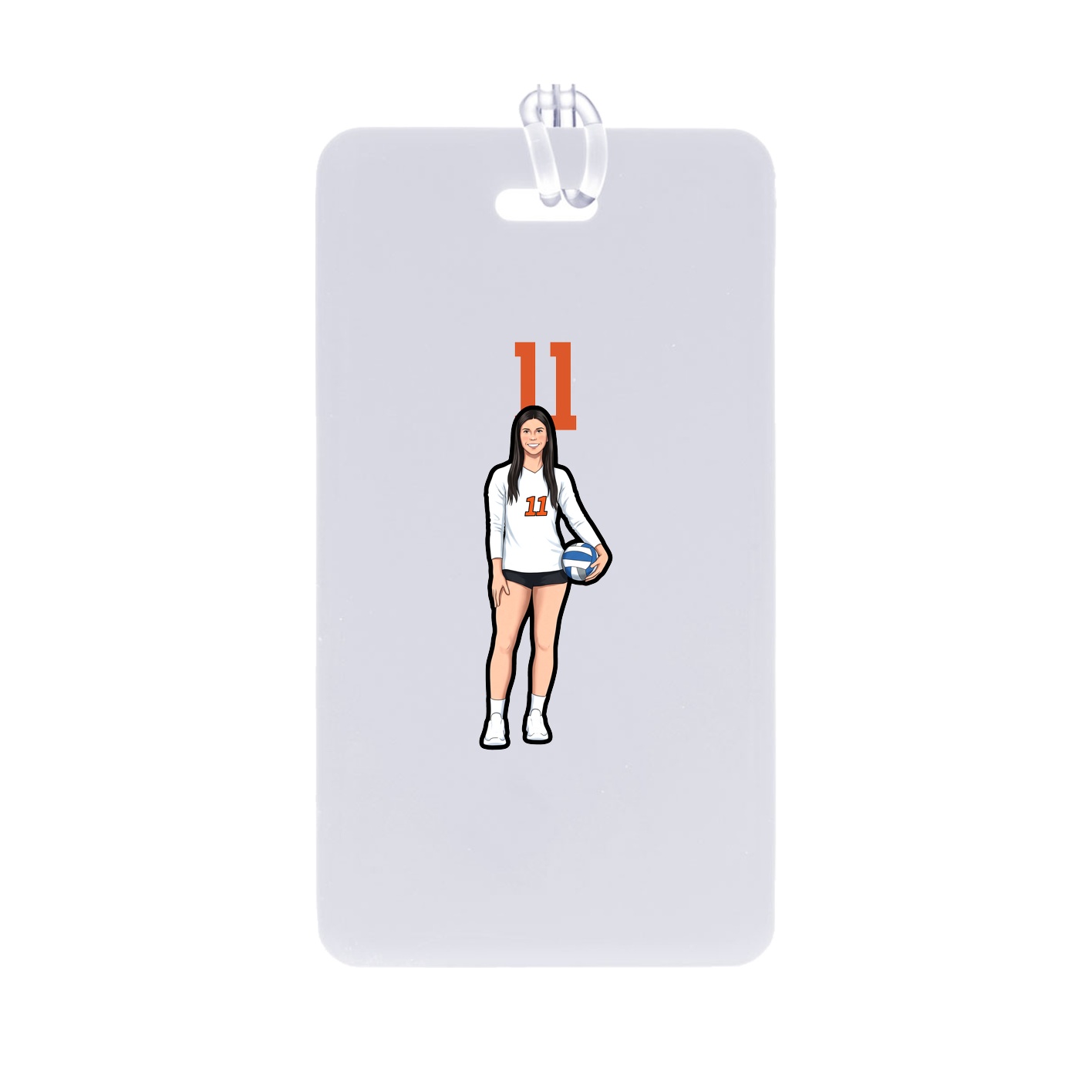 Bag Tag — Number Top in Classic