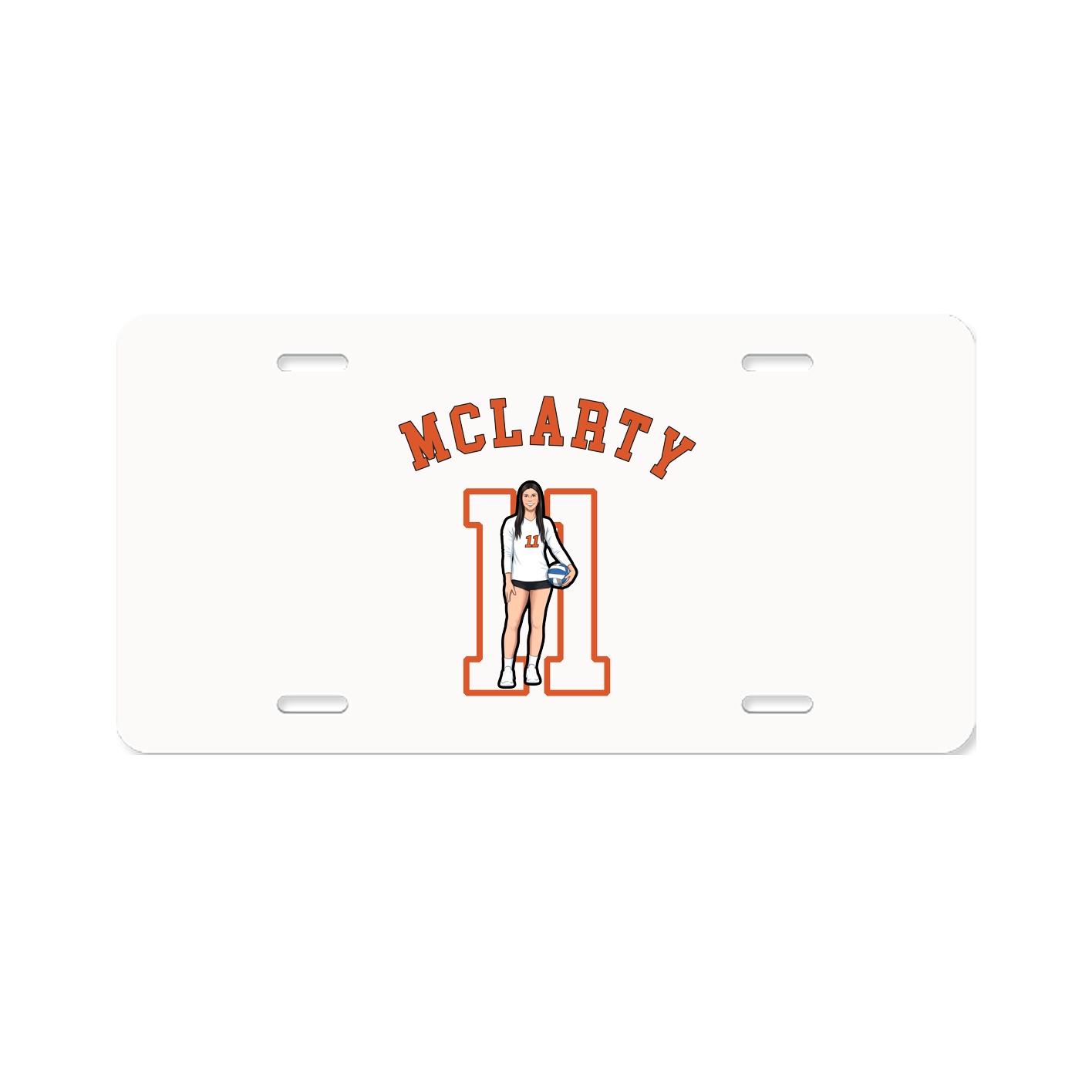 License Plate — Shirsey Arch in Classic