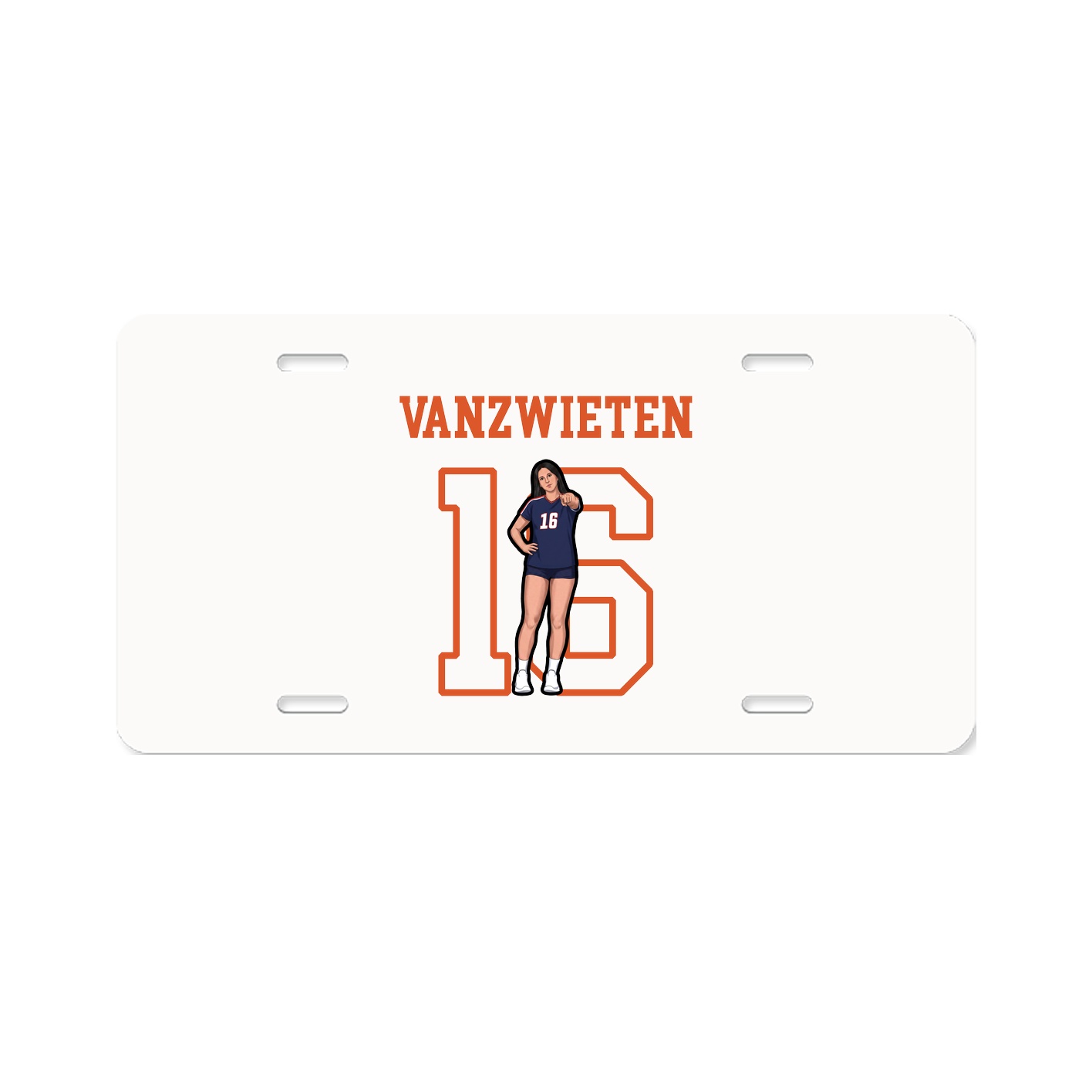 License Plate — Shirsey in Classic