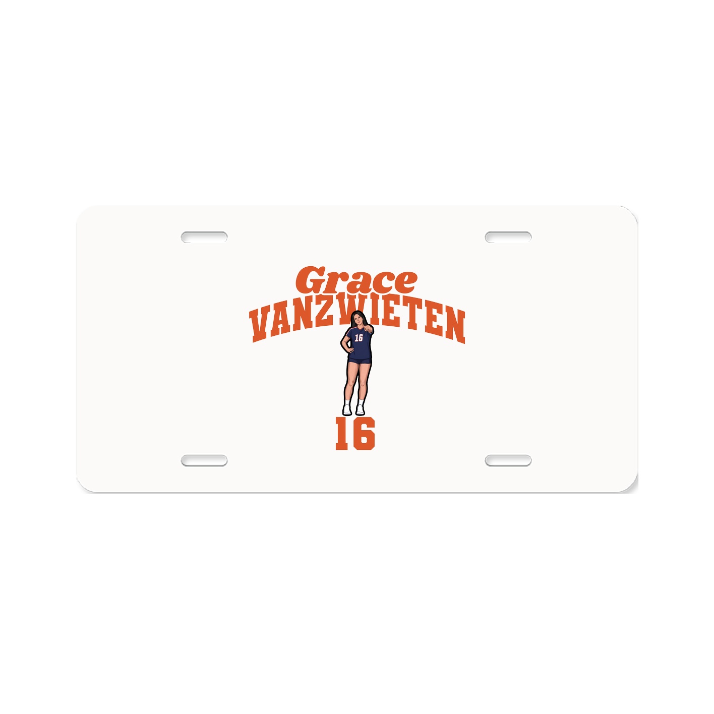 License Plate — Signature Arch in Classic