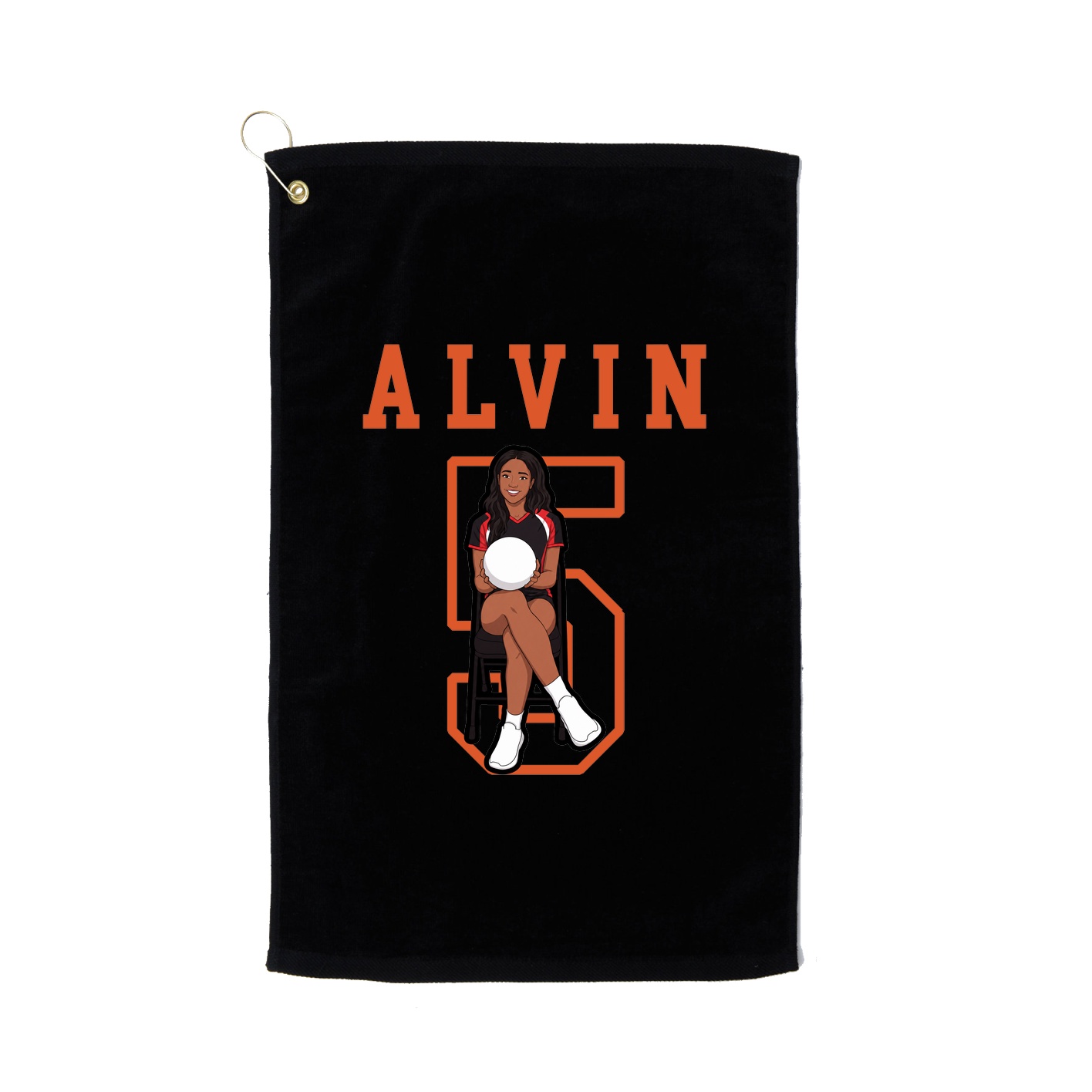 Golf Towel — Shirsey in Black
