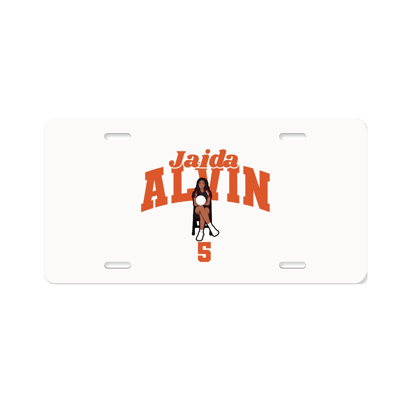 License Plate — Signature Arch in Classic