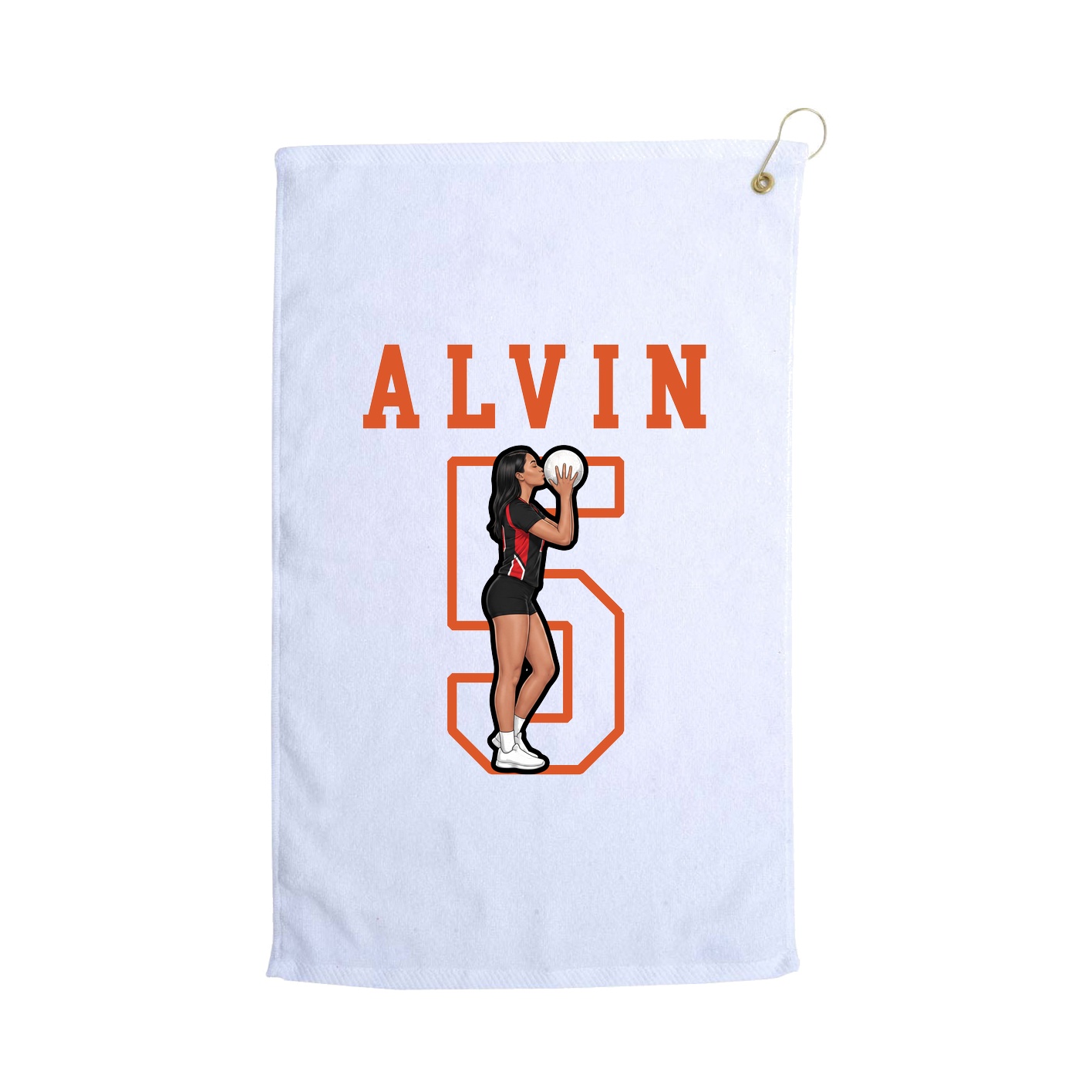 Golf Towel — Shirsey in White