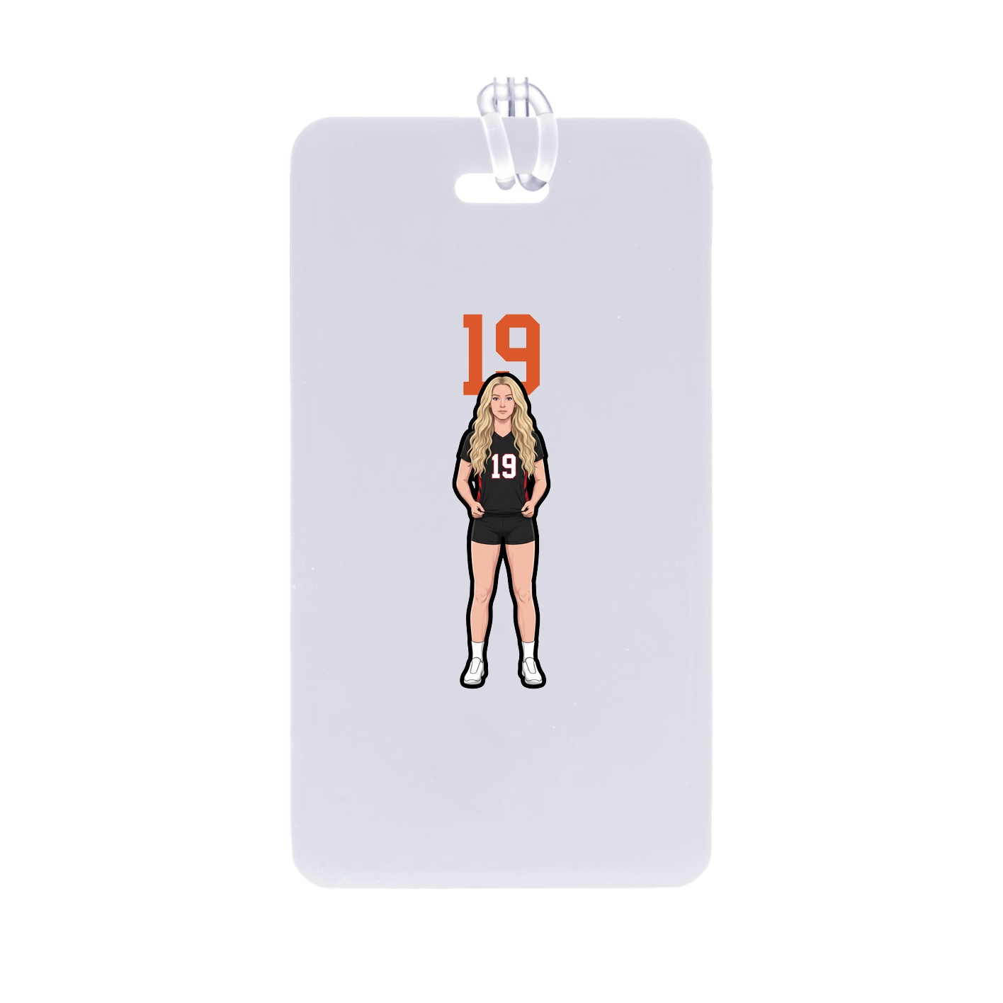 Bag Tag — Number Top in Classic