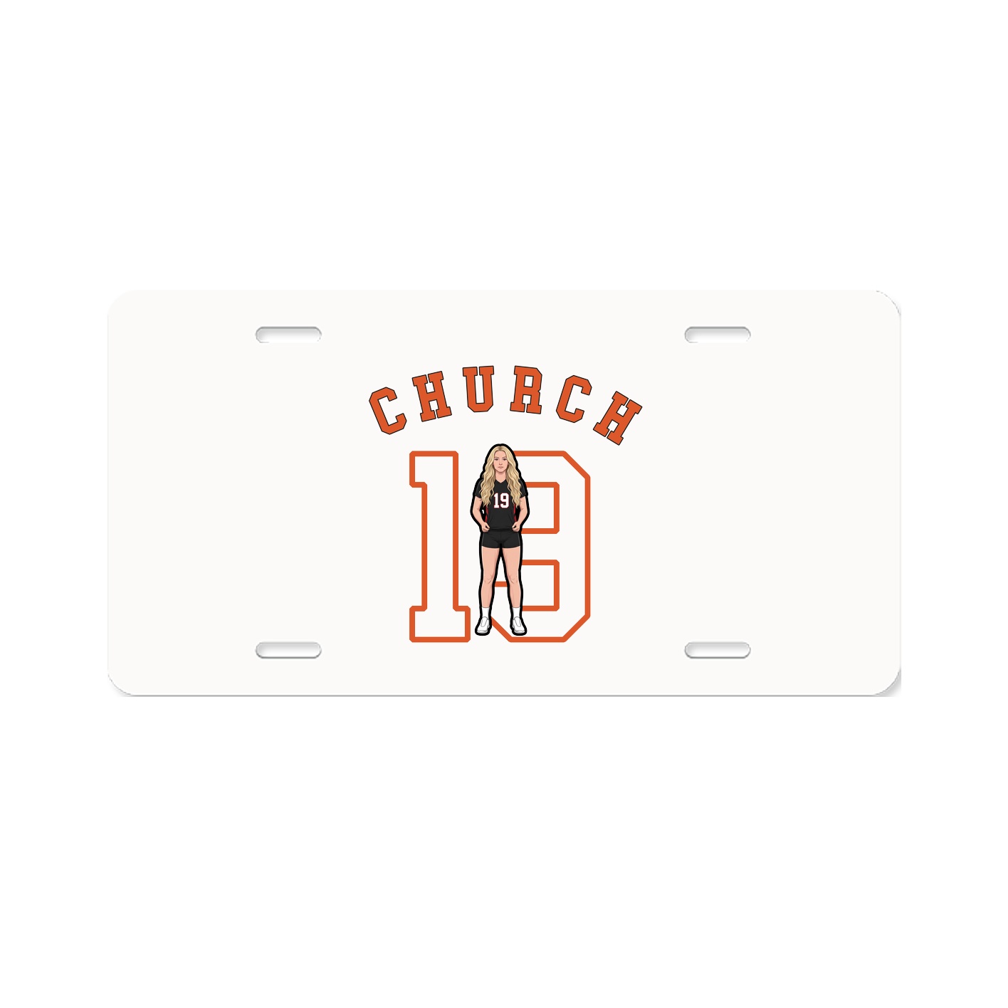 License Plate — Shirsey Arch in Classic
