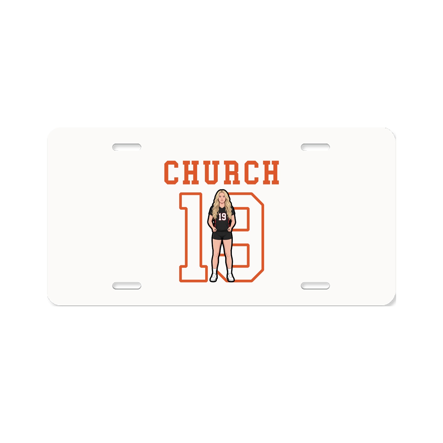 License Plate — Shirsey in Classic