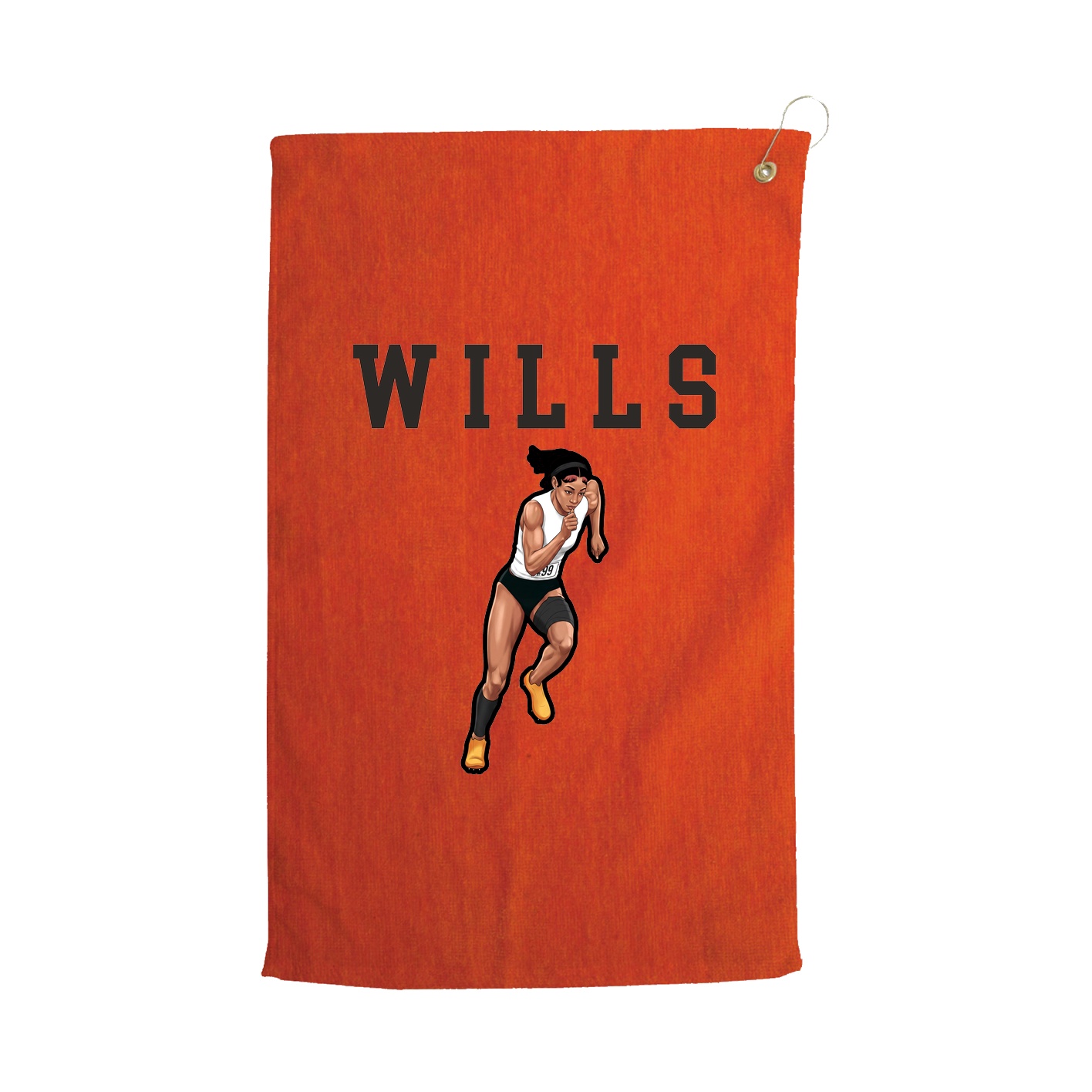 Golf Towel — Shirsey in Orange