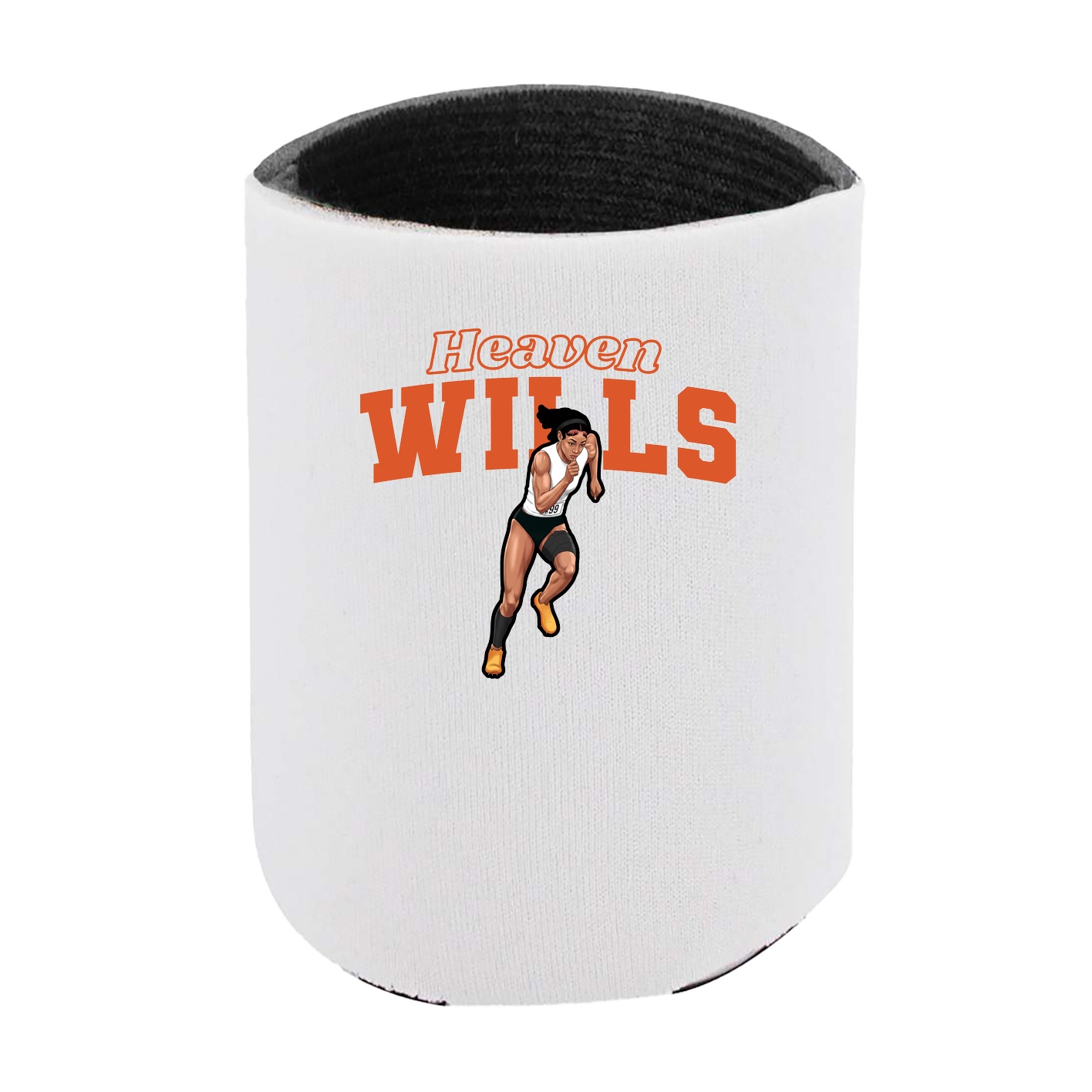 Can Holder — Name Arch in White