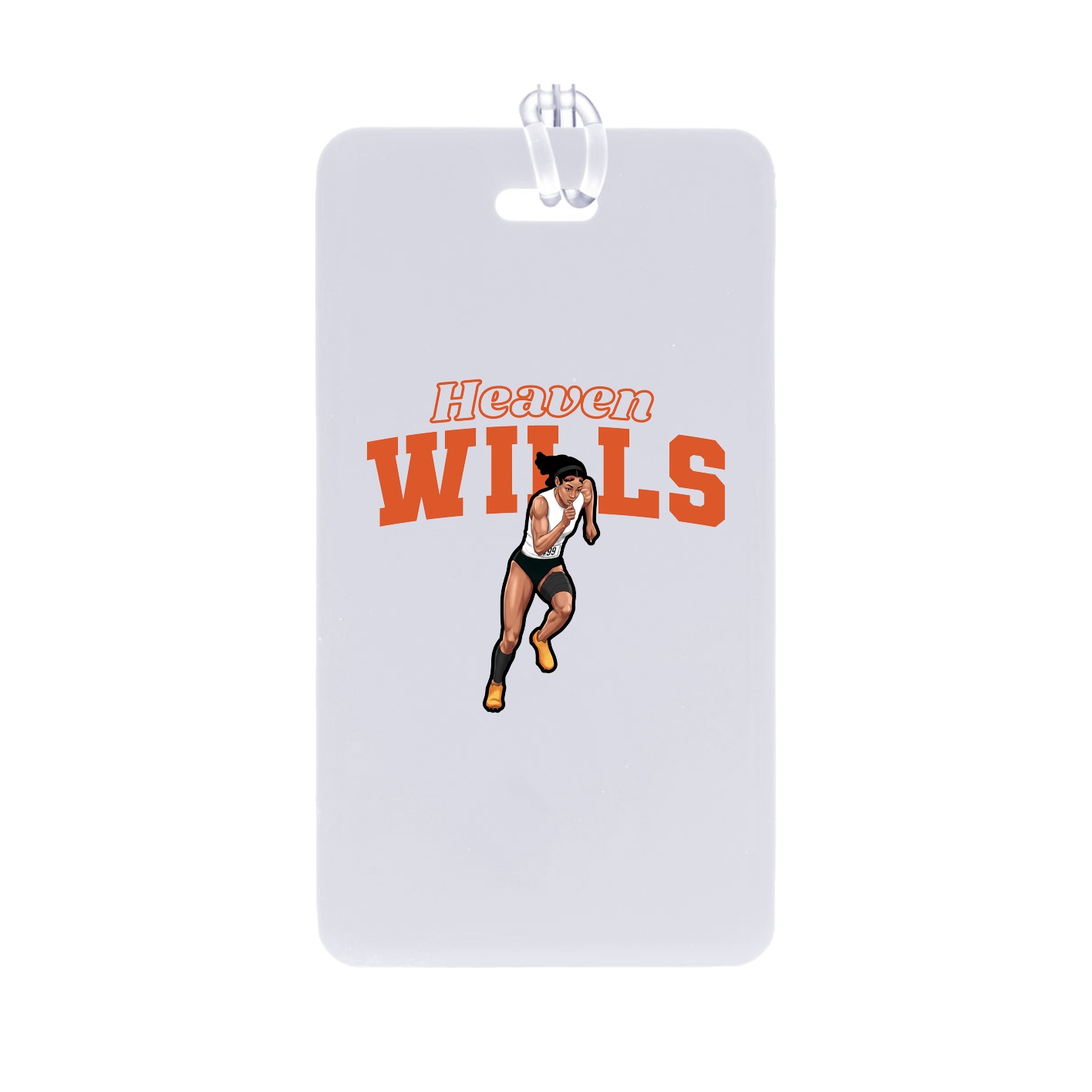 Bag Tag — Name Arch in Classic