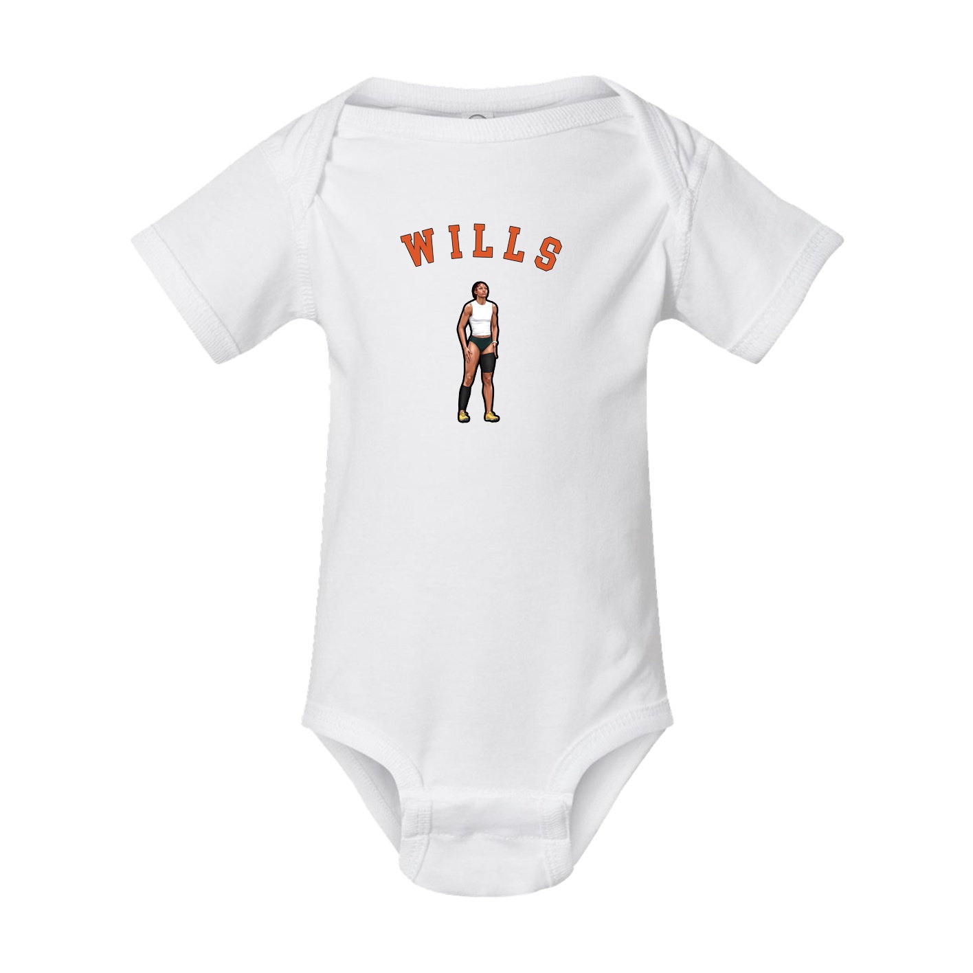 Baby Onesie — Shirsey Arch in White