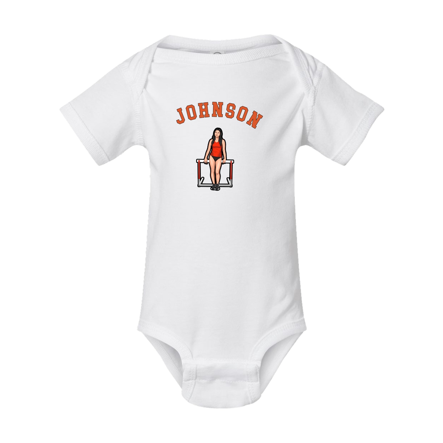 Baby Onesie — Shirsey Arch in White