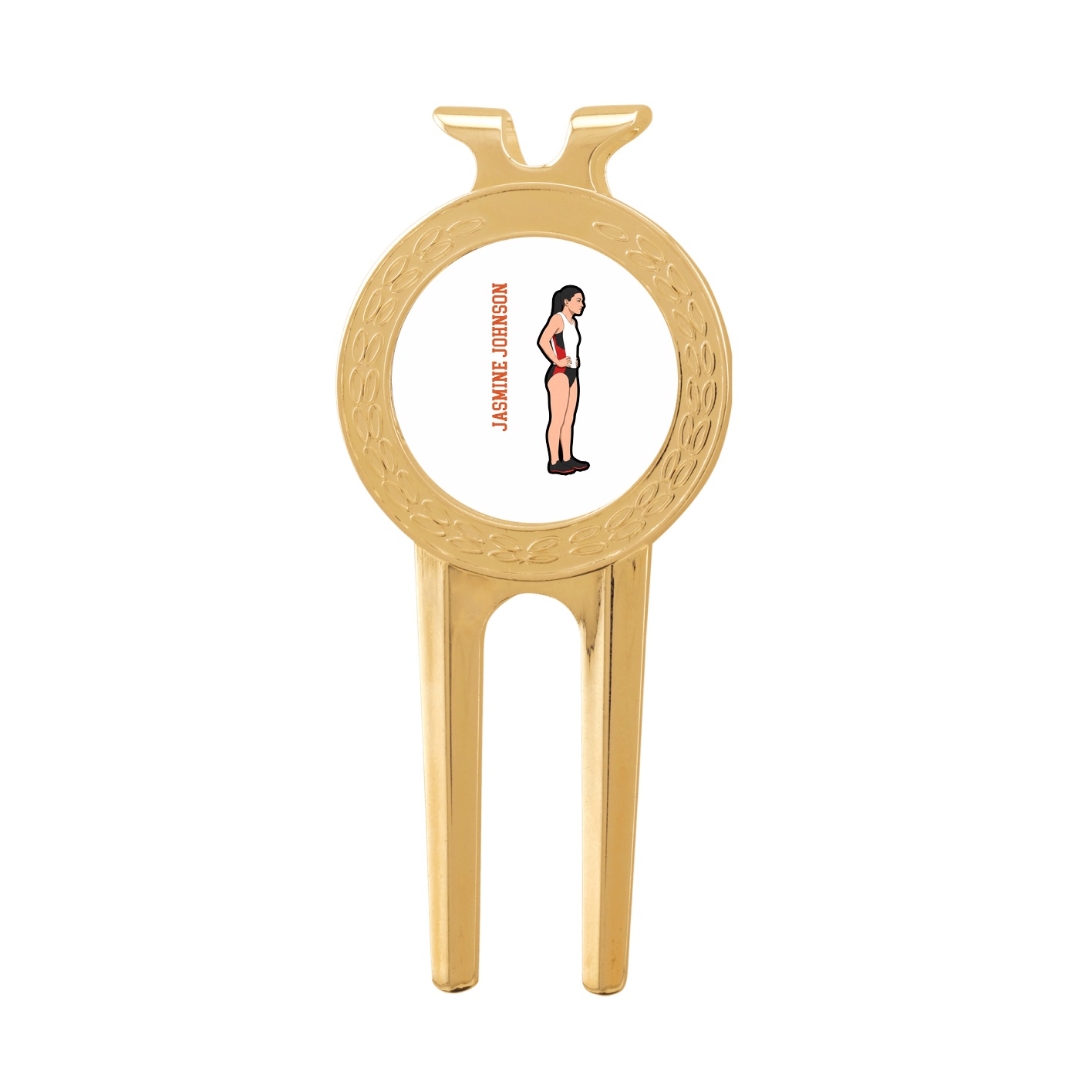 Divot Tool with Ball Marker — Name Vertical in Classic