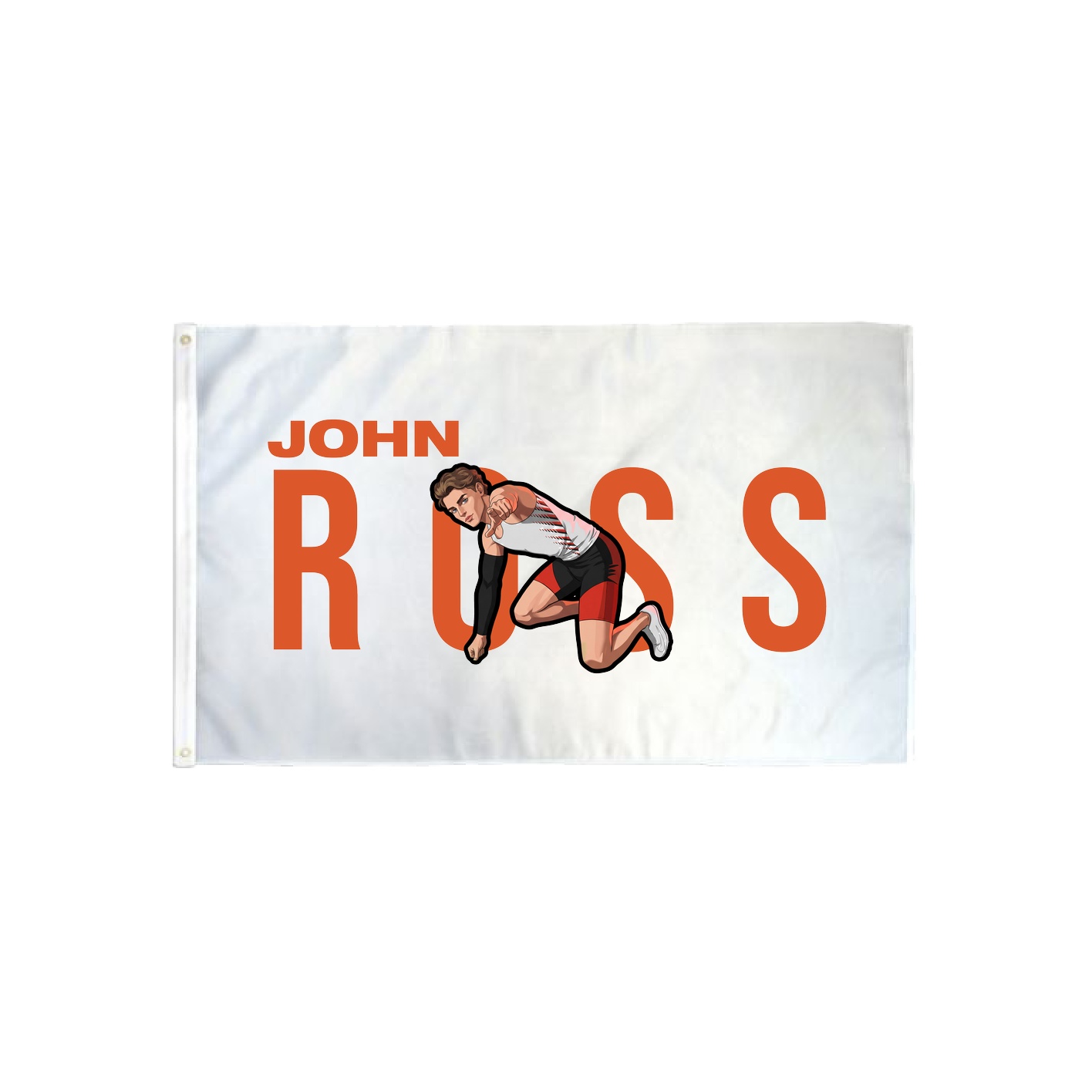 3x5 Flag — Player Name in Classic