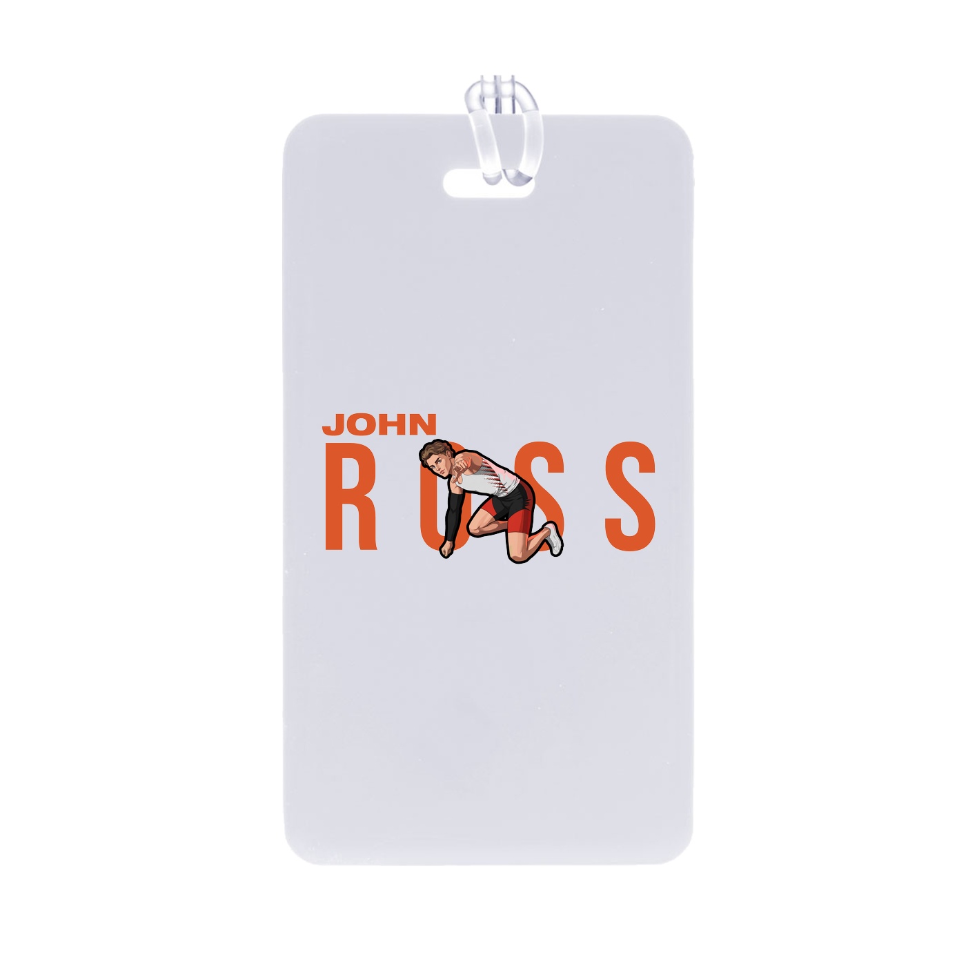 Bag Tag — Player Name in Classic