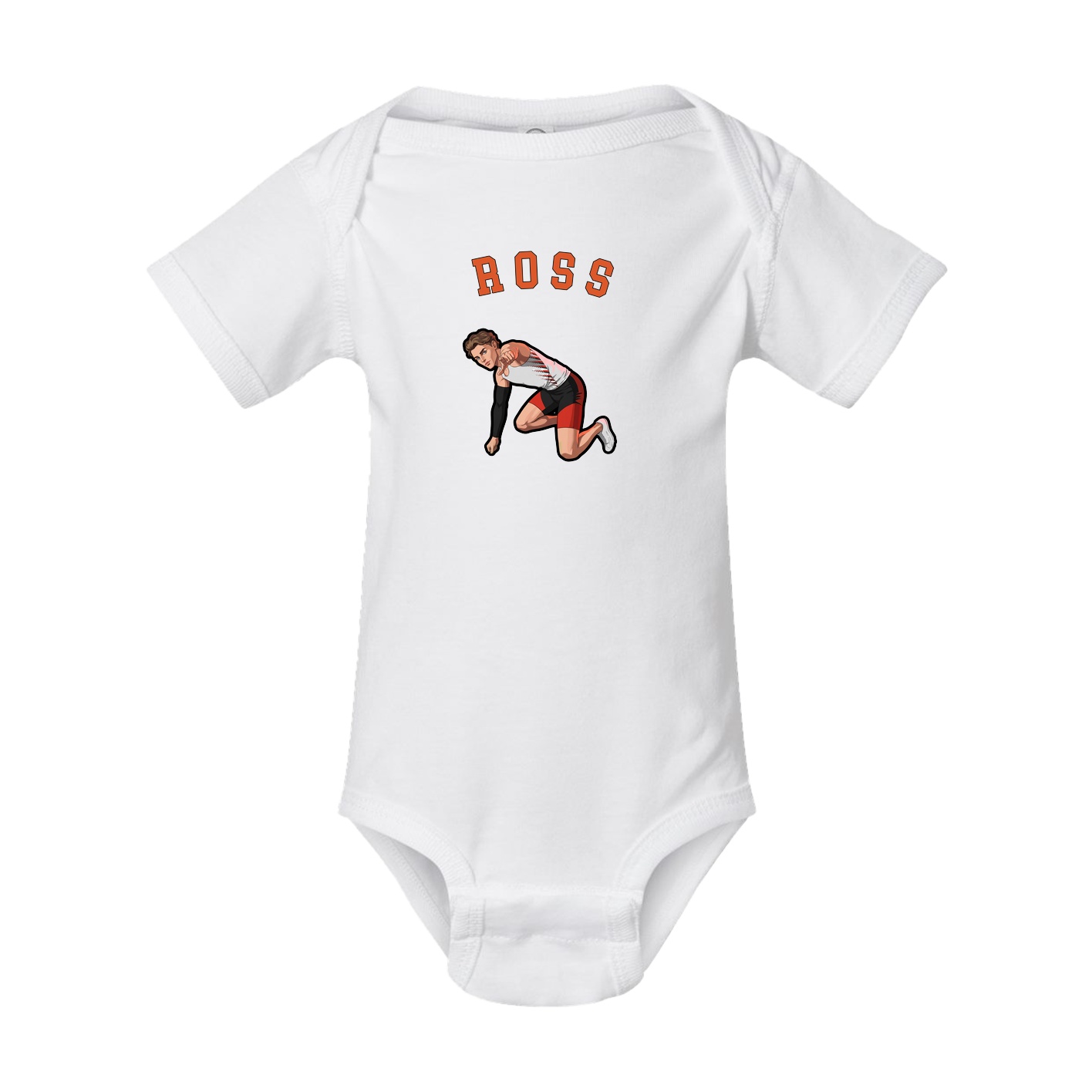 Baby Onesie — Shirsey Arch in White