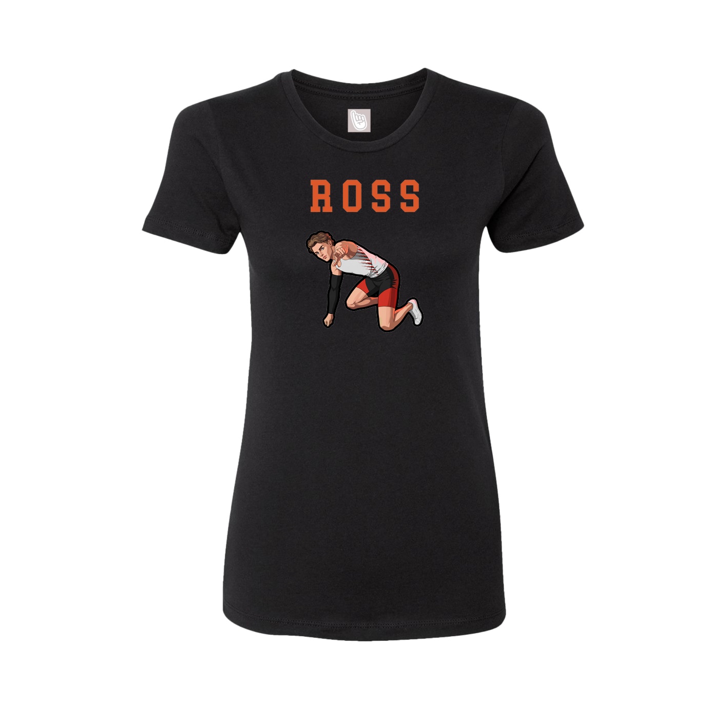 Fitted Women's Tee — Shirsey in Black