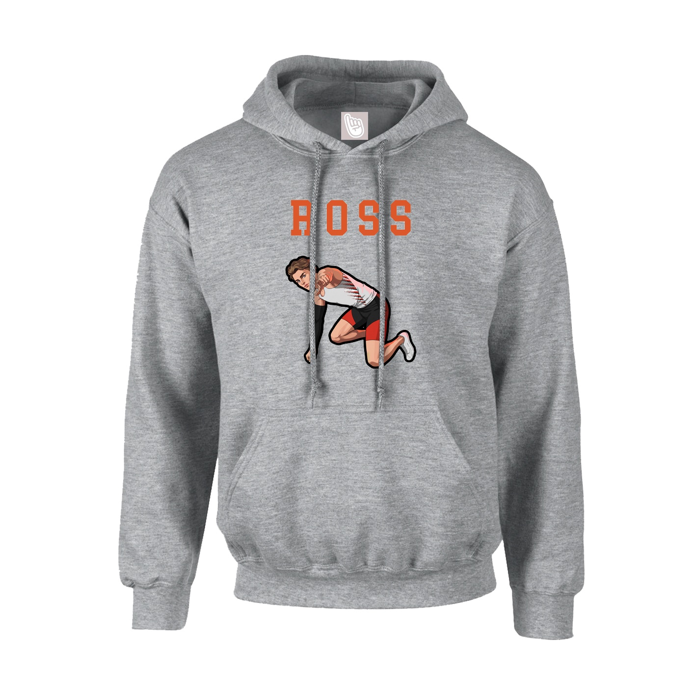 Hoodie — Shirsey in Grey