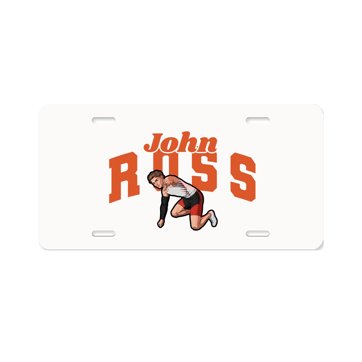 License Plate — Signature Arch in Classic
