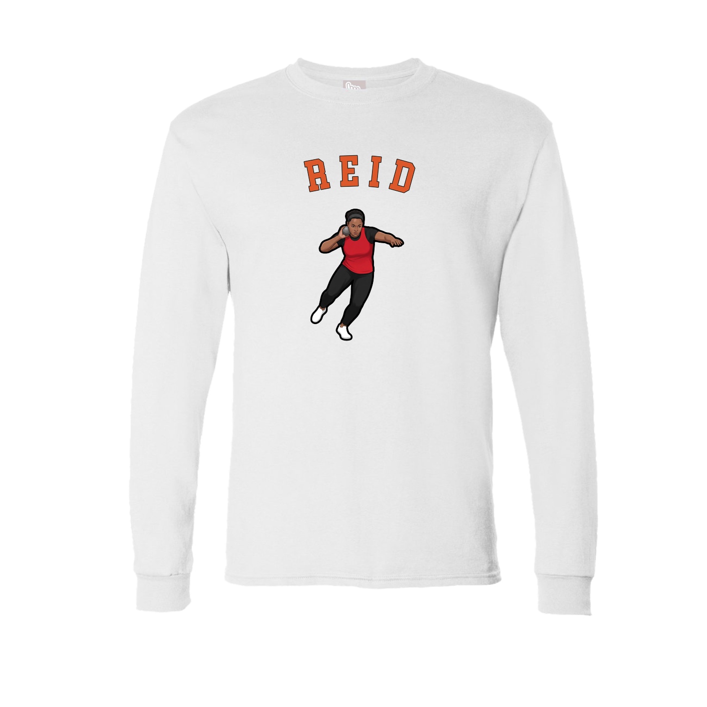 Long Sleeve Tee — Shirsey Arch in White