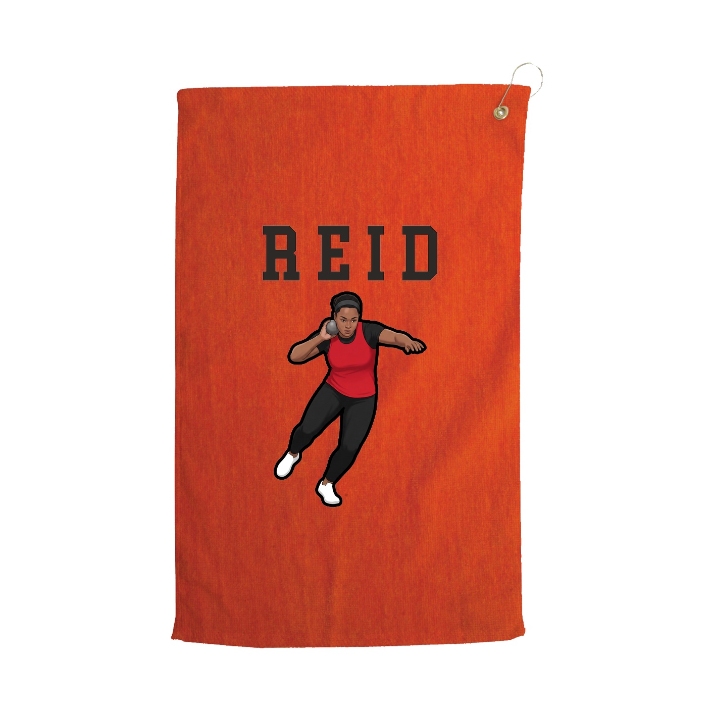 Golf Towel — Shirsey in Orange